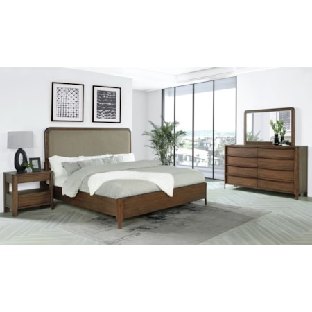 Maderia 4-piece Cal King Bedroom Set