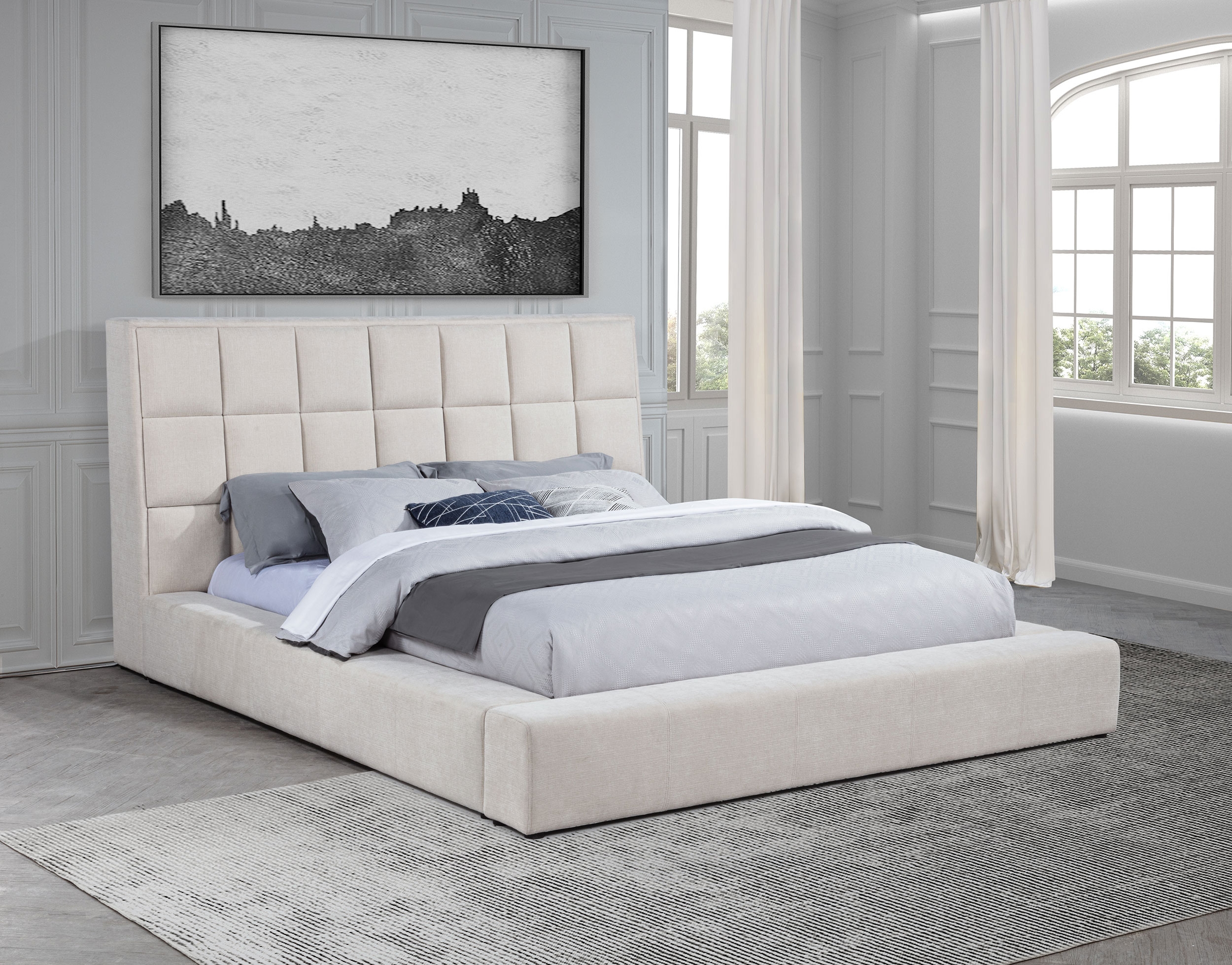 Dreux Queen Panel Platform Bed