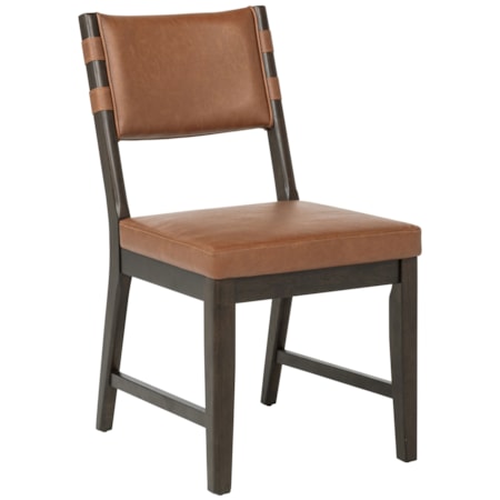 Tegan Dining Side Chair Cognac