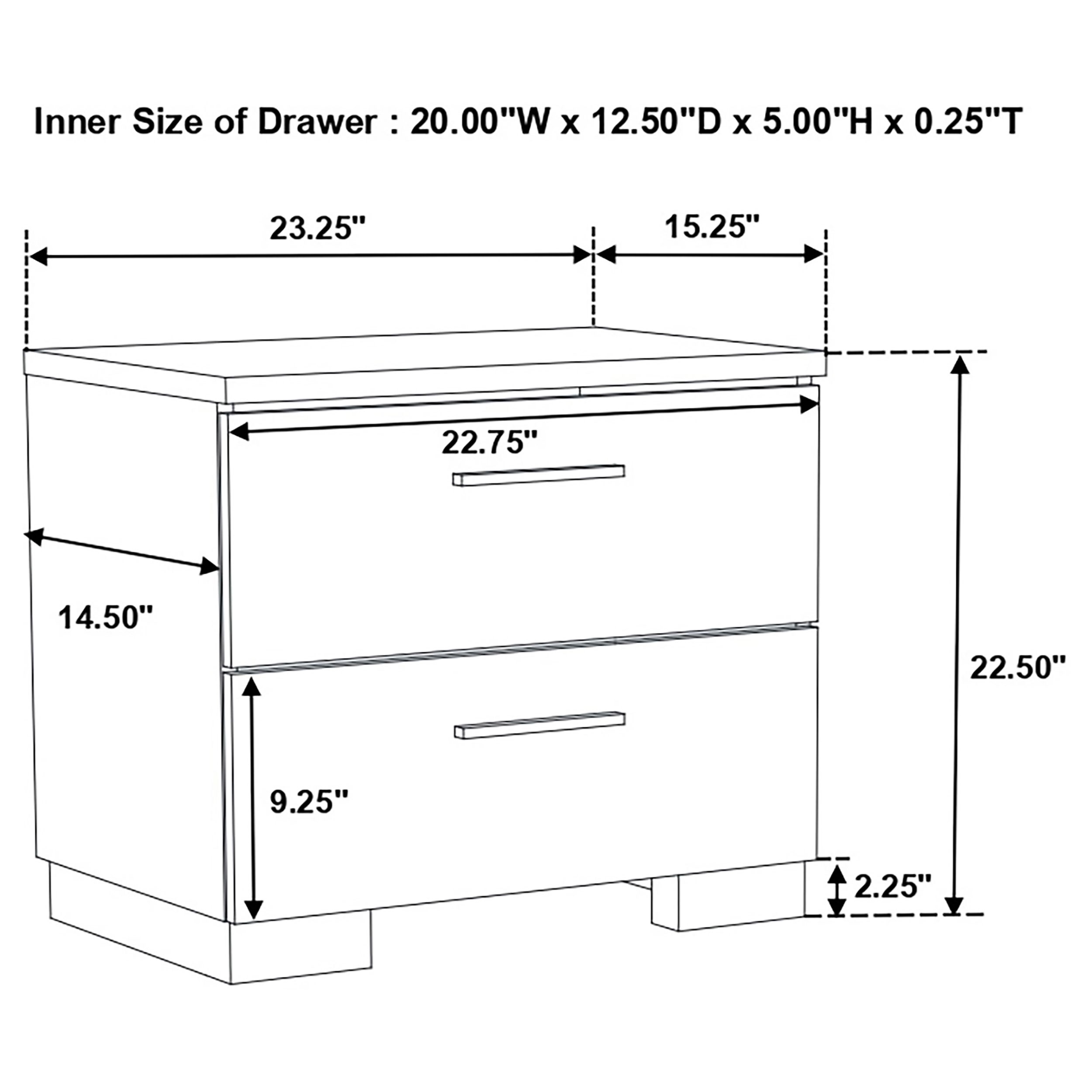Coaster Felicity King Bedroom Set