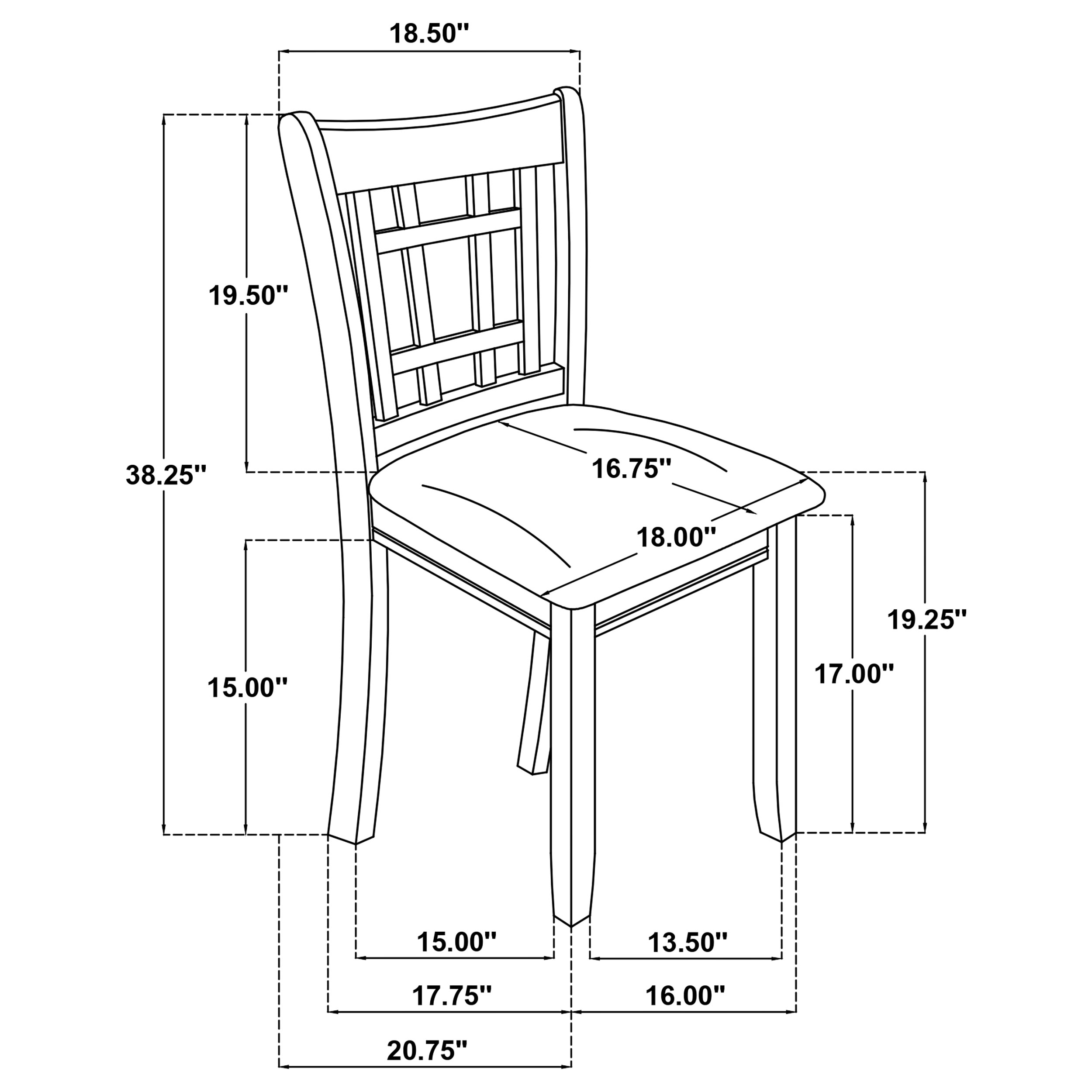 Coaster Lavon Extension Leaf Dining Set