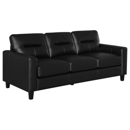 Scotland Faux Leather Sofa