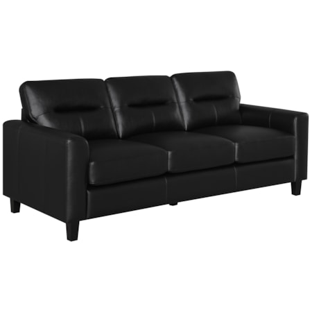 Scotland Faux Leather Sofa