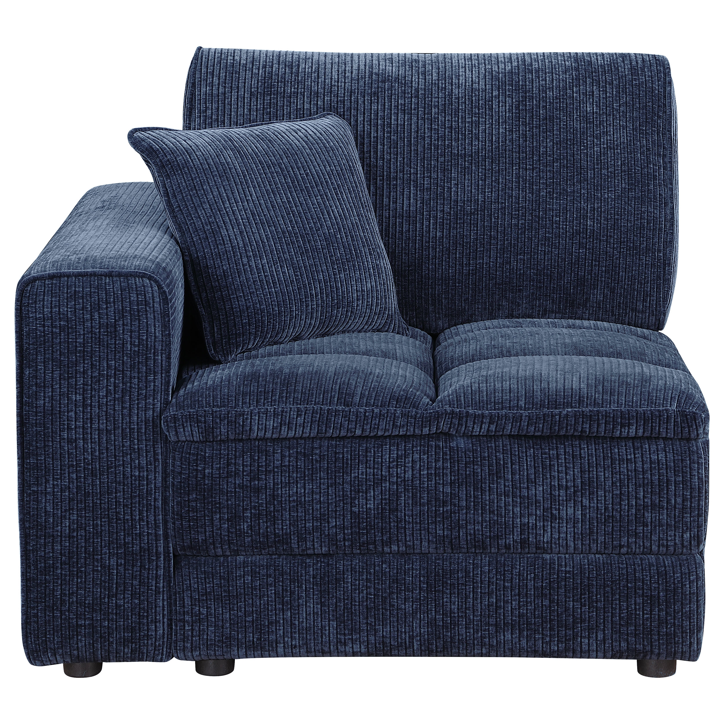 Atlantic Corduroy LAF Arm Chair