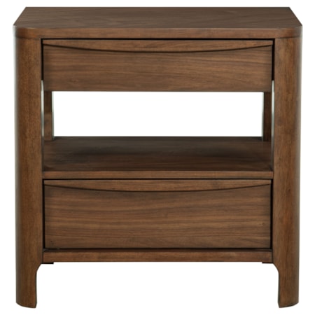 Maderia 2-drawer Nightstand Bedside Table