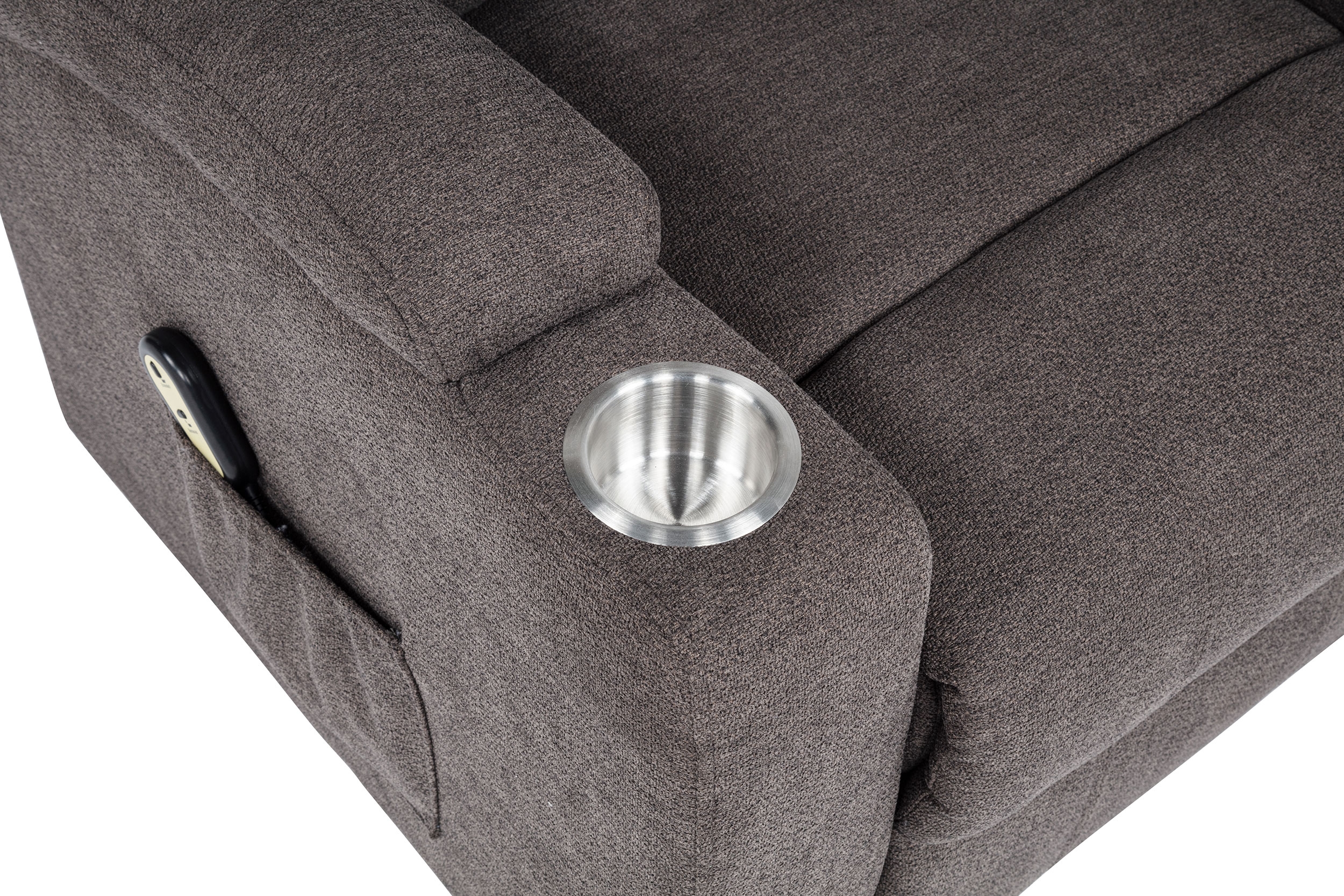 Coaster Louie Louie Chenille Power Lift Massage Chair