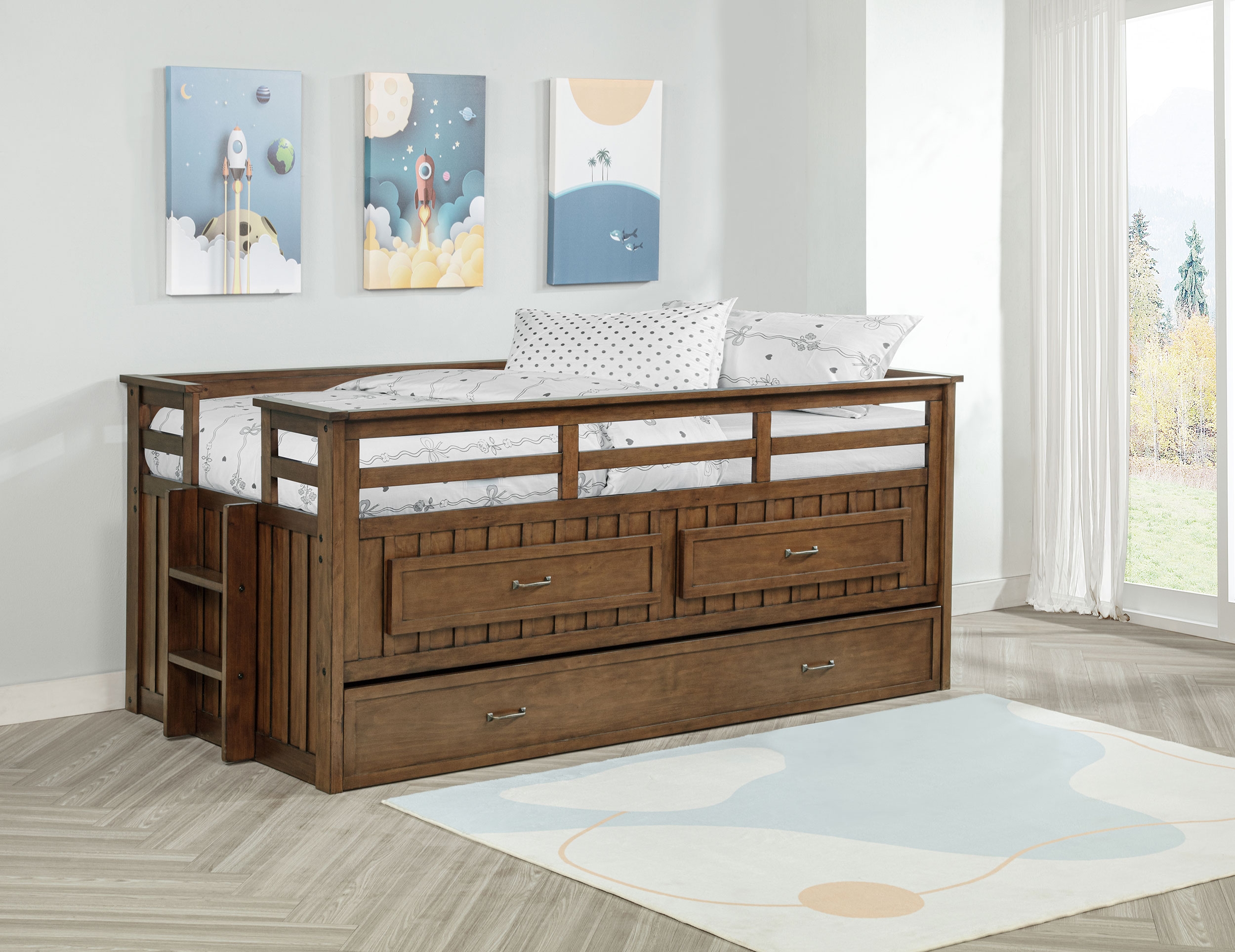Coaster Carlsbad Carlsbad Captains Bed With Trundle