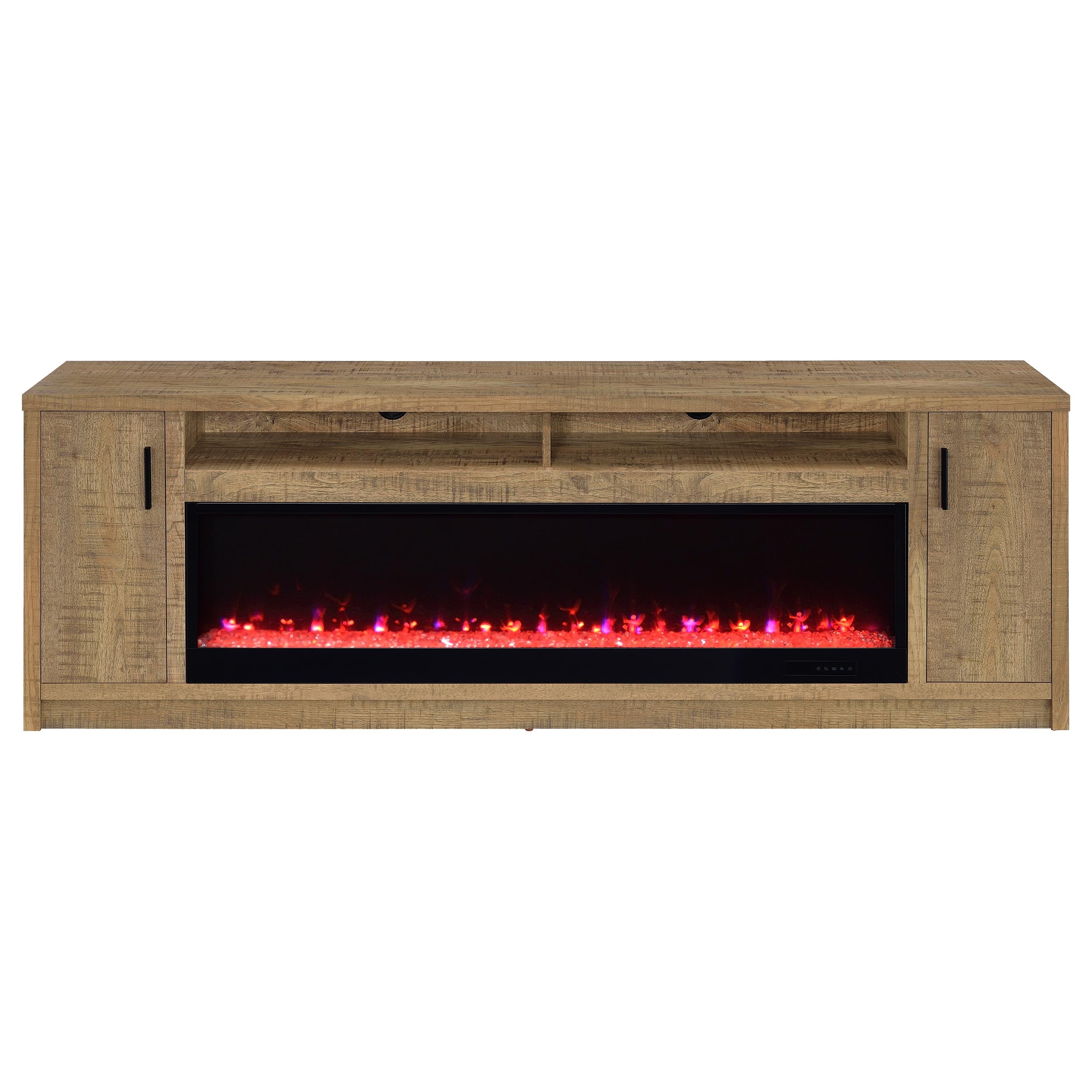 Eddy TV Stand Fireplace Media Console