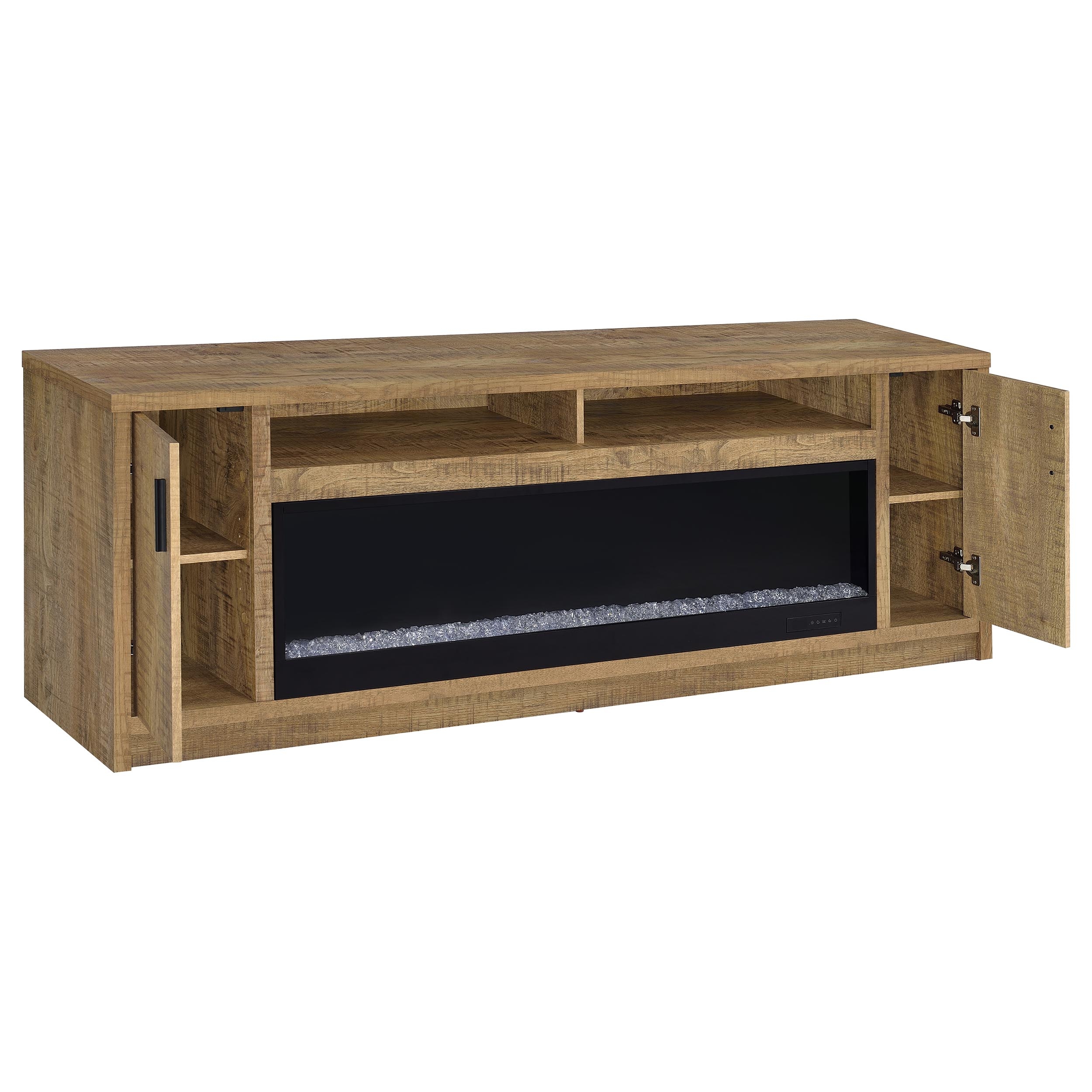 Eddy TV Stand Fireplace Media Console