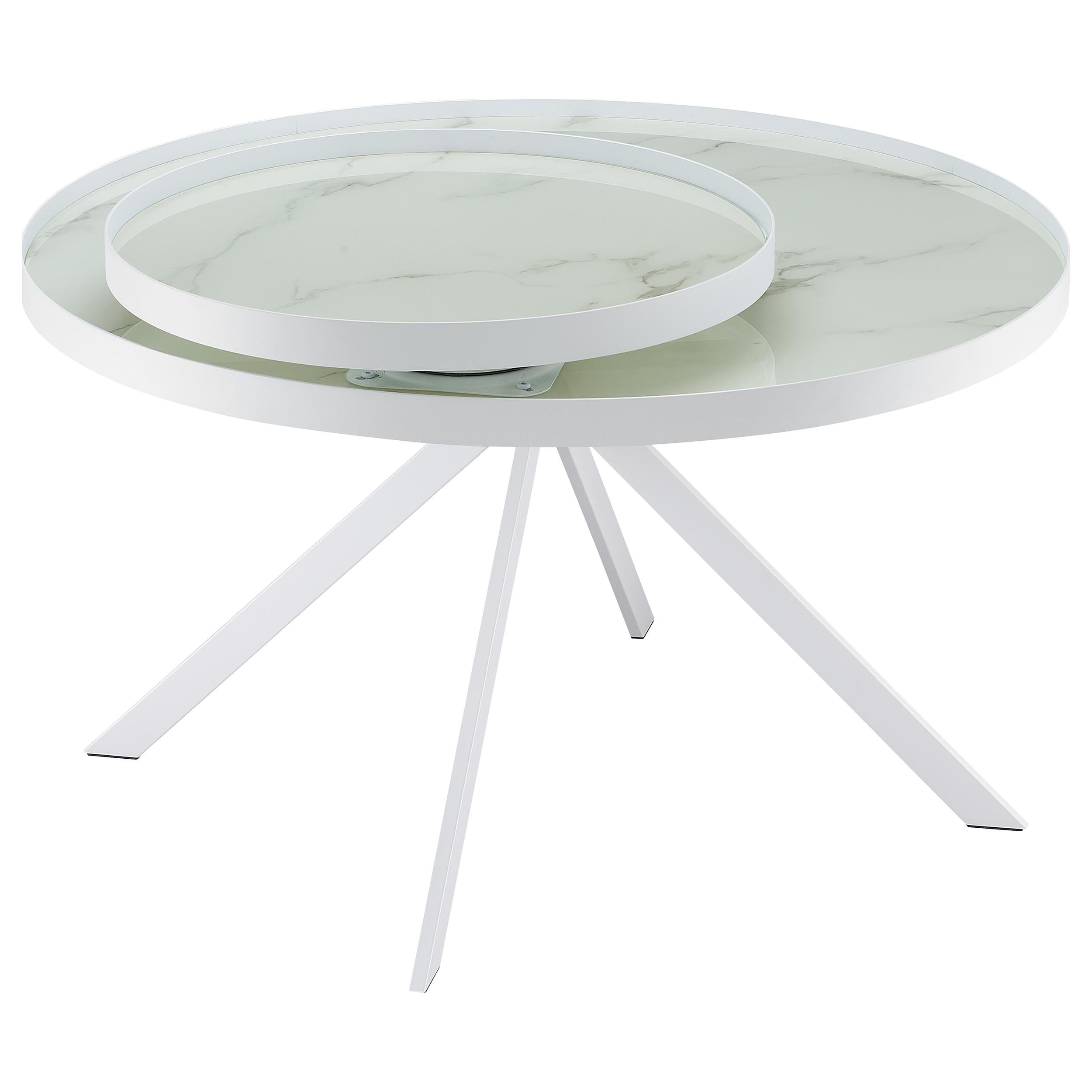 Coaster Briggs Briggs Glass Top Coffee Table