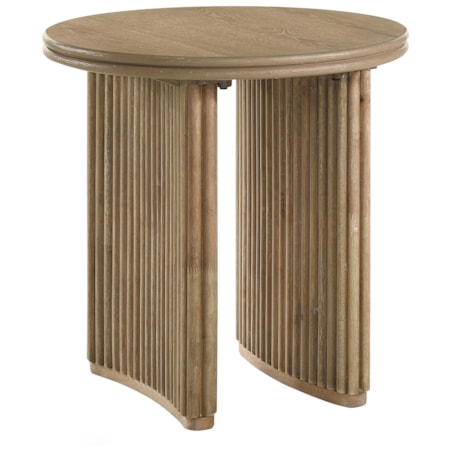 Adina Wood Side End Table