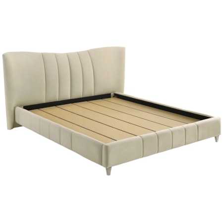 Evelyn King Panel Platform Bed
