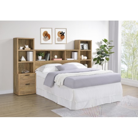Westpark Queen Bookcase Headboard