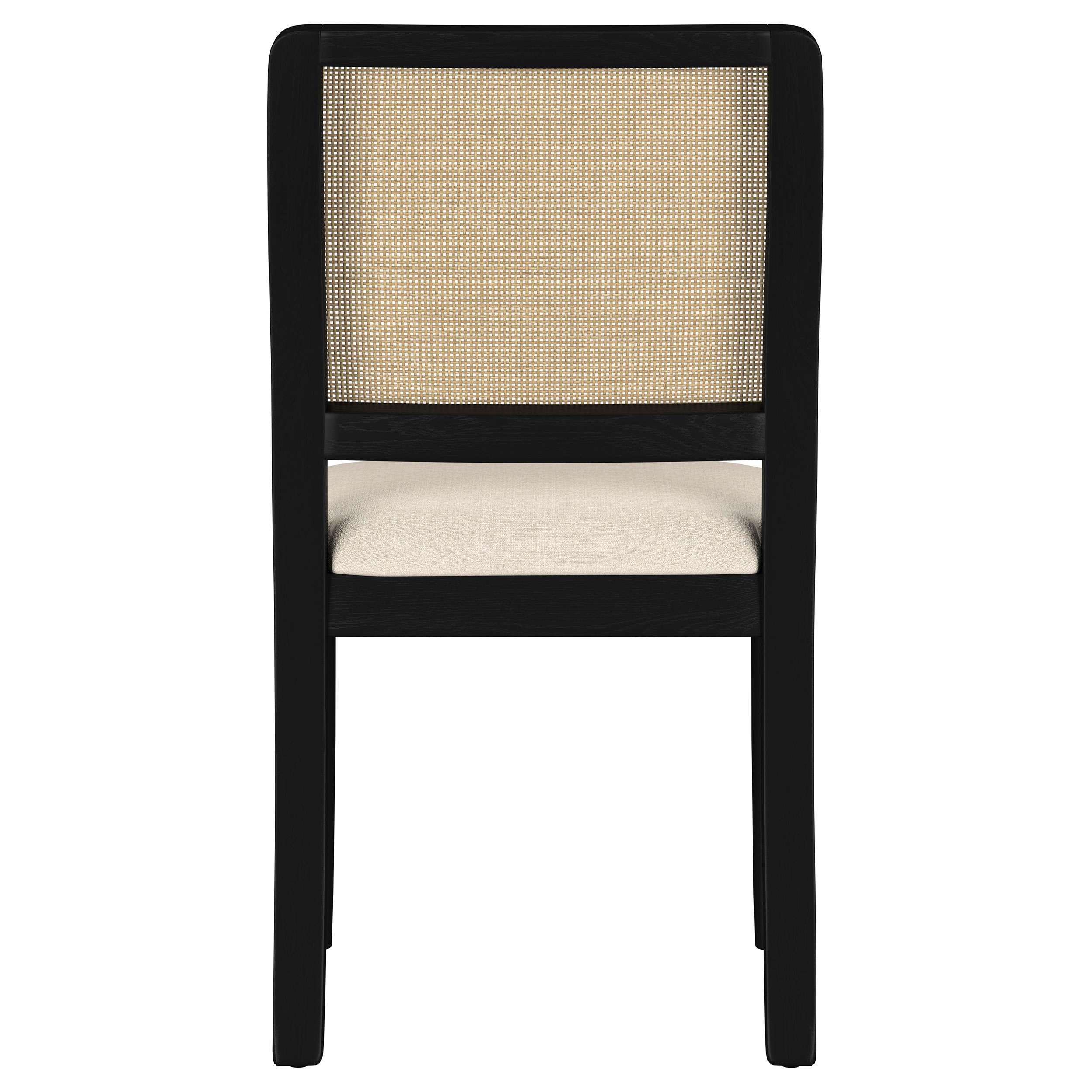 Coaster Arini Rattan Cane Dining Side Chair