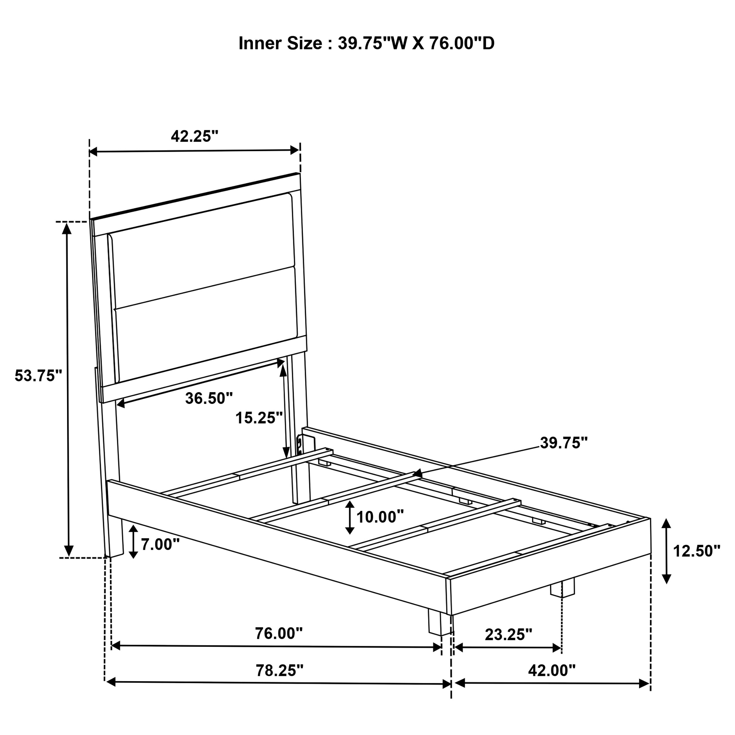 Coaster Trenton Trenton Panel Bed