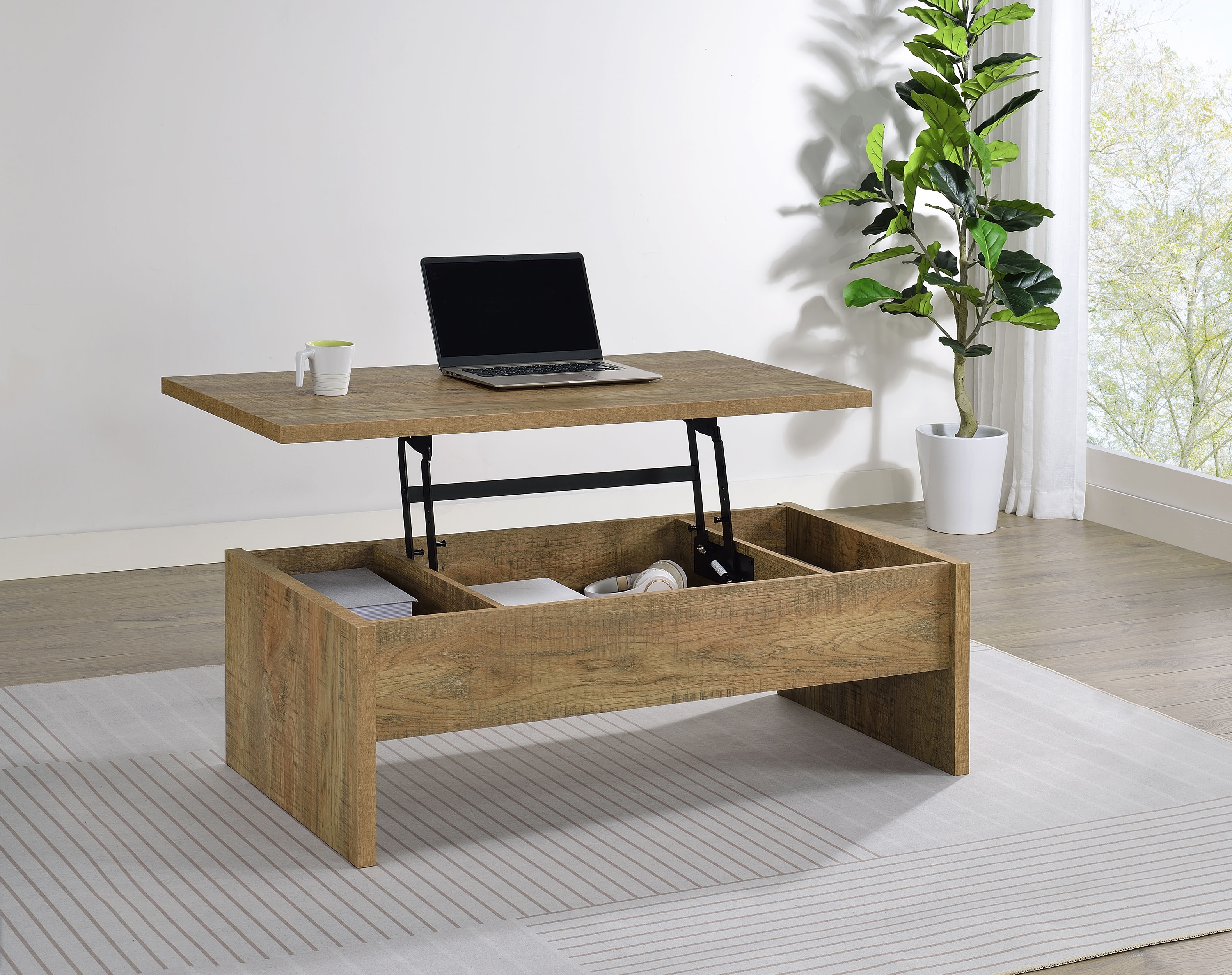 Canoga Lift Top Cocktail Coffee Table