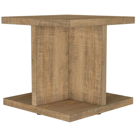 CORTADA NATURAL END TABLE |