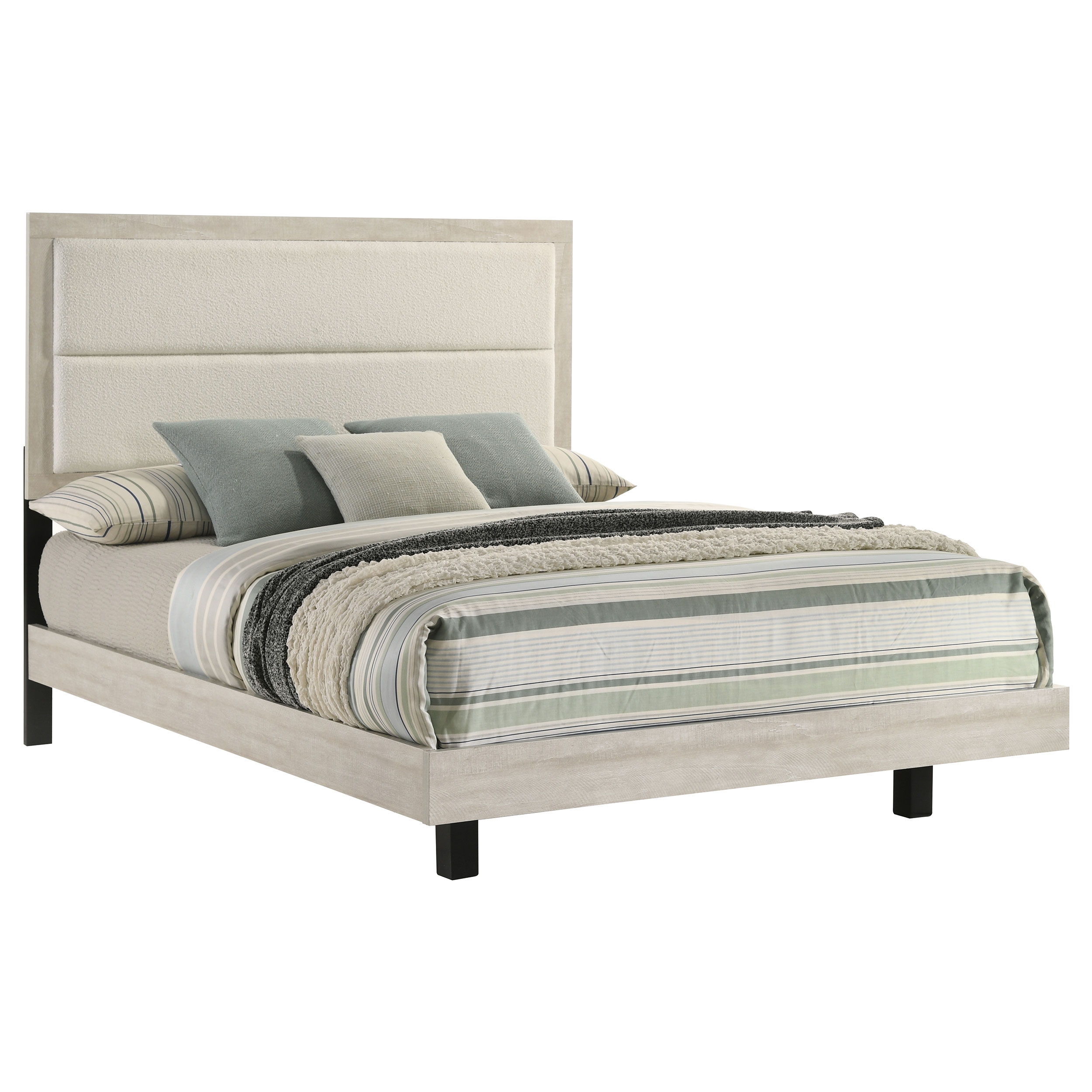 Trenton Wood Full Panel Bed