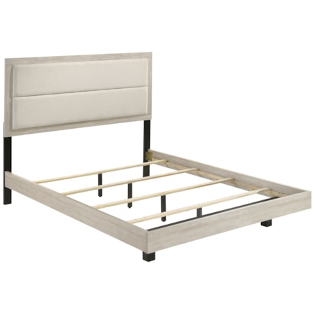 Trenton Wood King Panel Bed