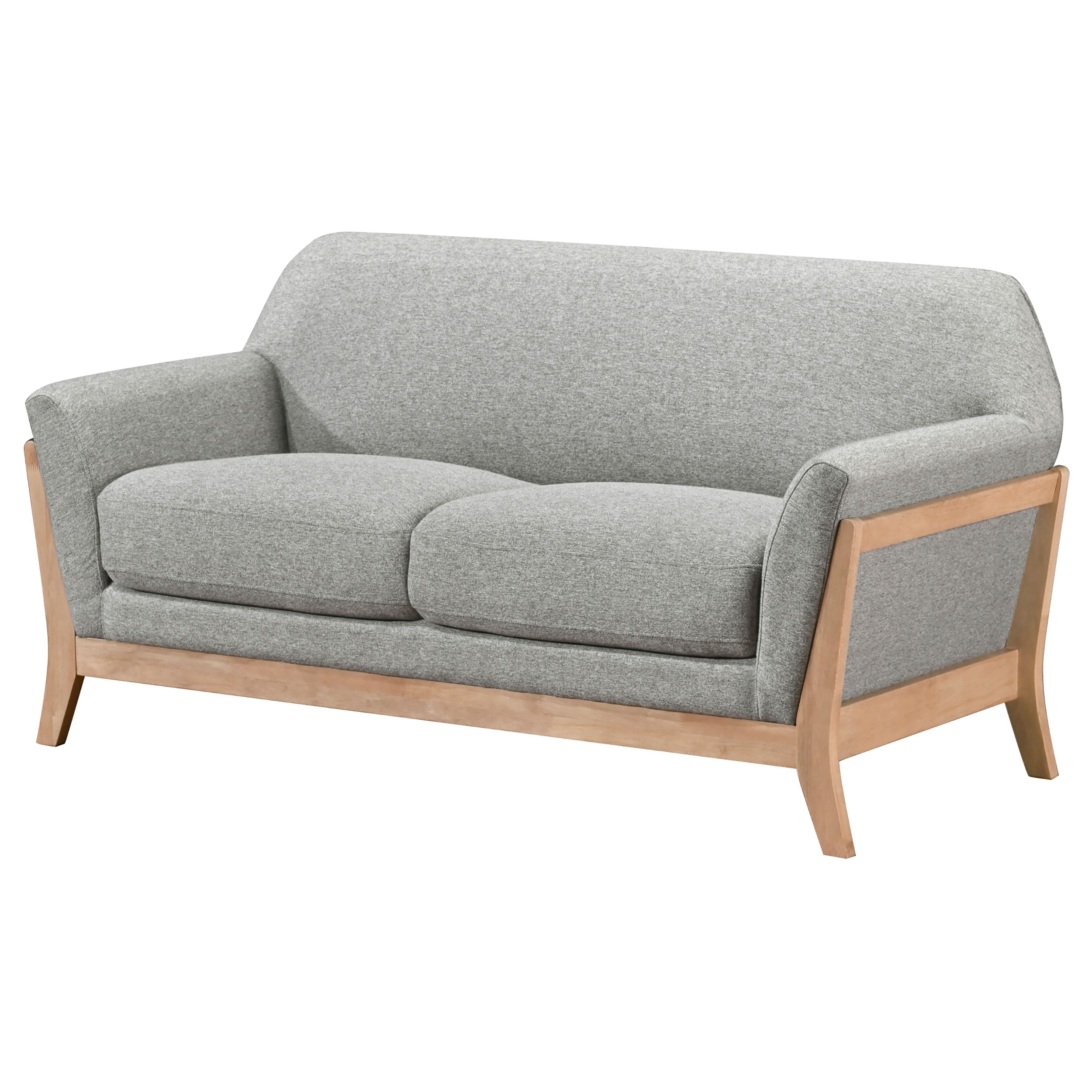 Vaughn Fabric Flared Arm Loveseat