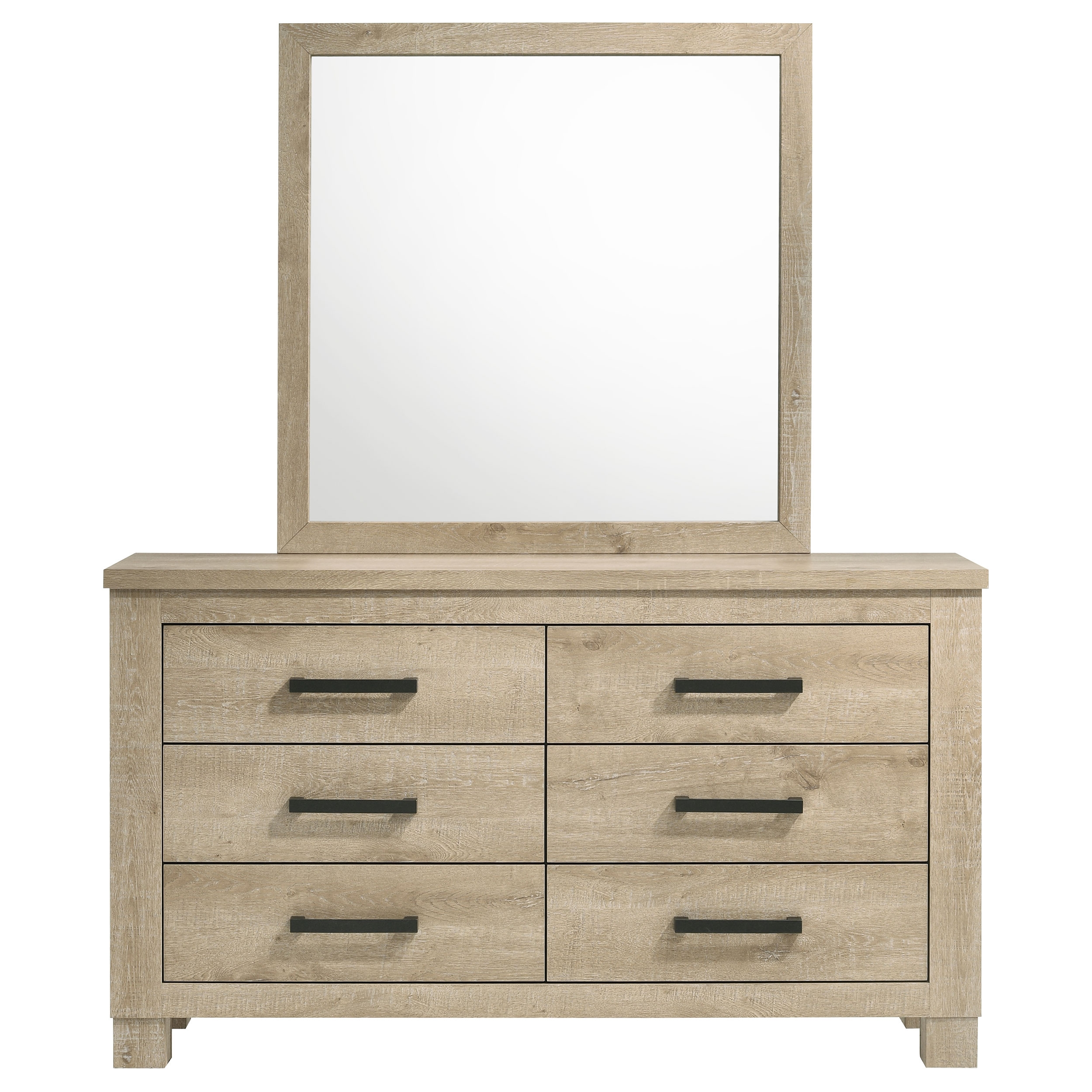 Oakglen Bedroom Dresser and Mirror