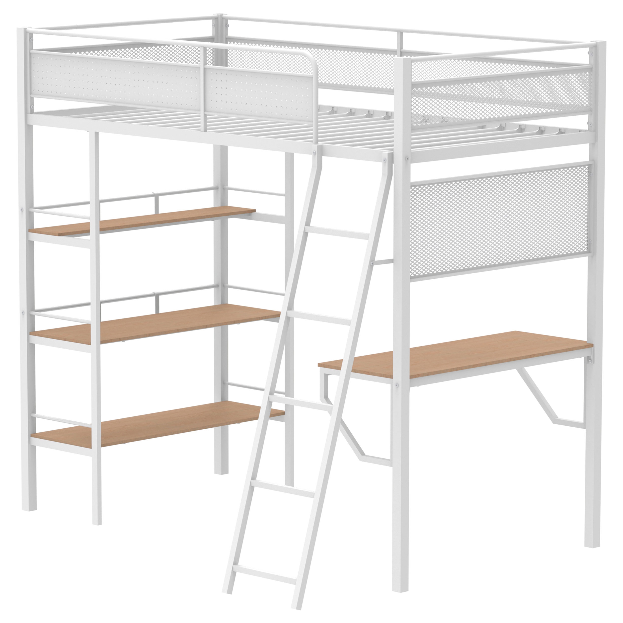 Campus Twin Workstation Loft Bed