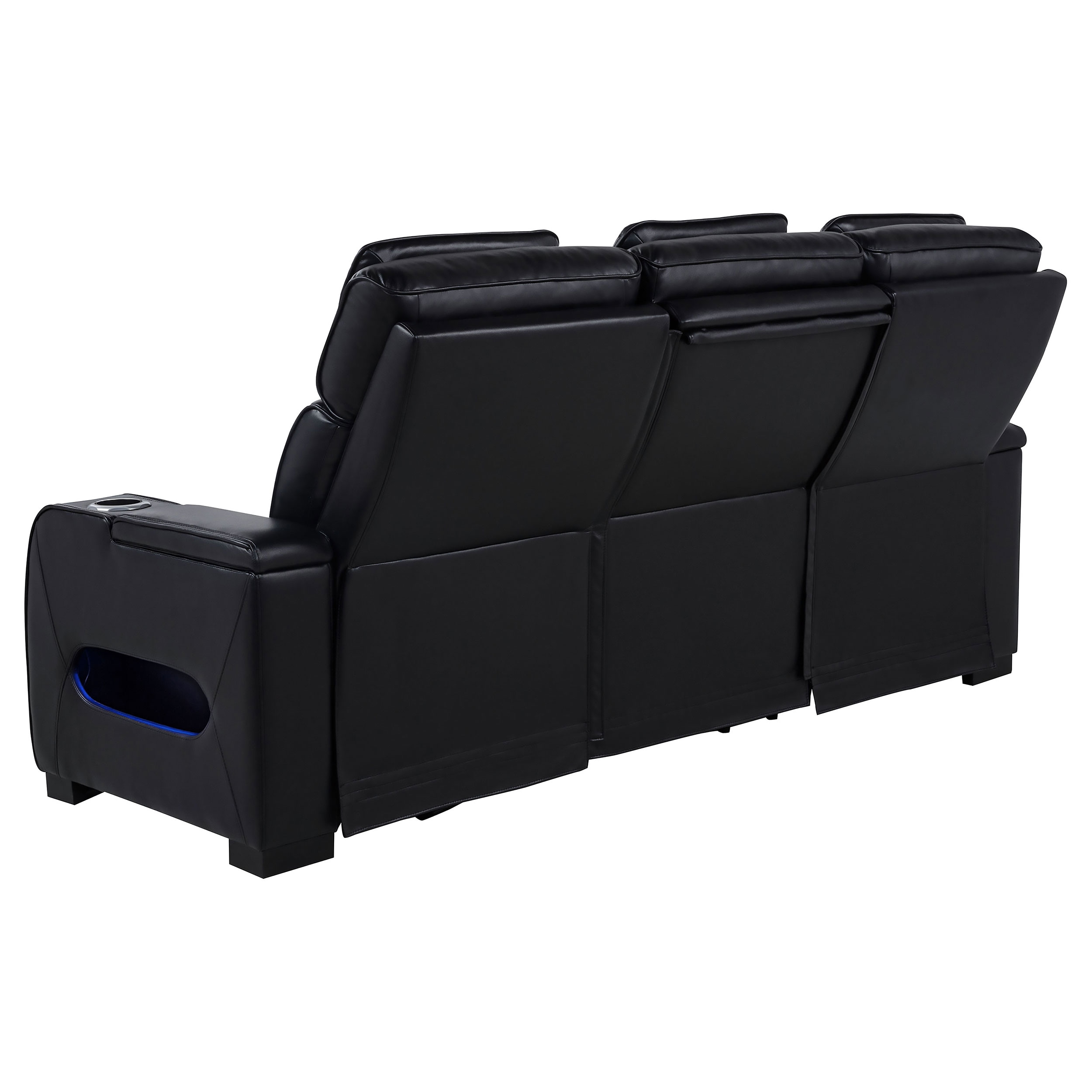 Zuma Dual Power Reclining LED Sofa