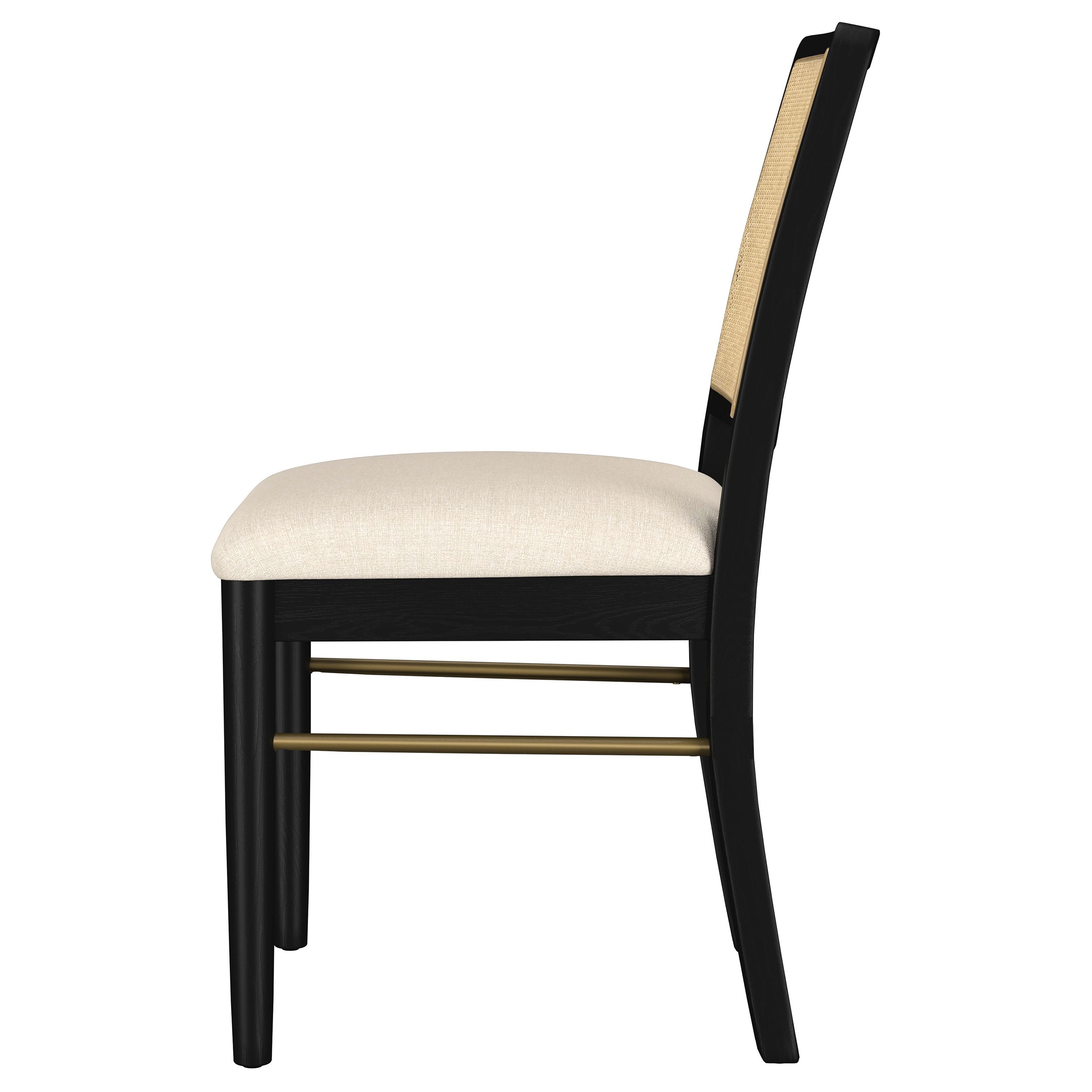 Coaster Arini Rattan Cane Dining Side Chair