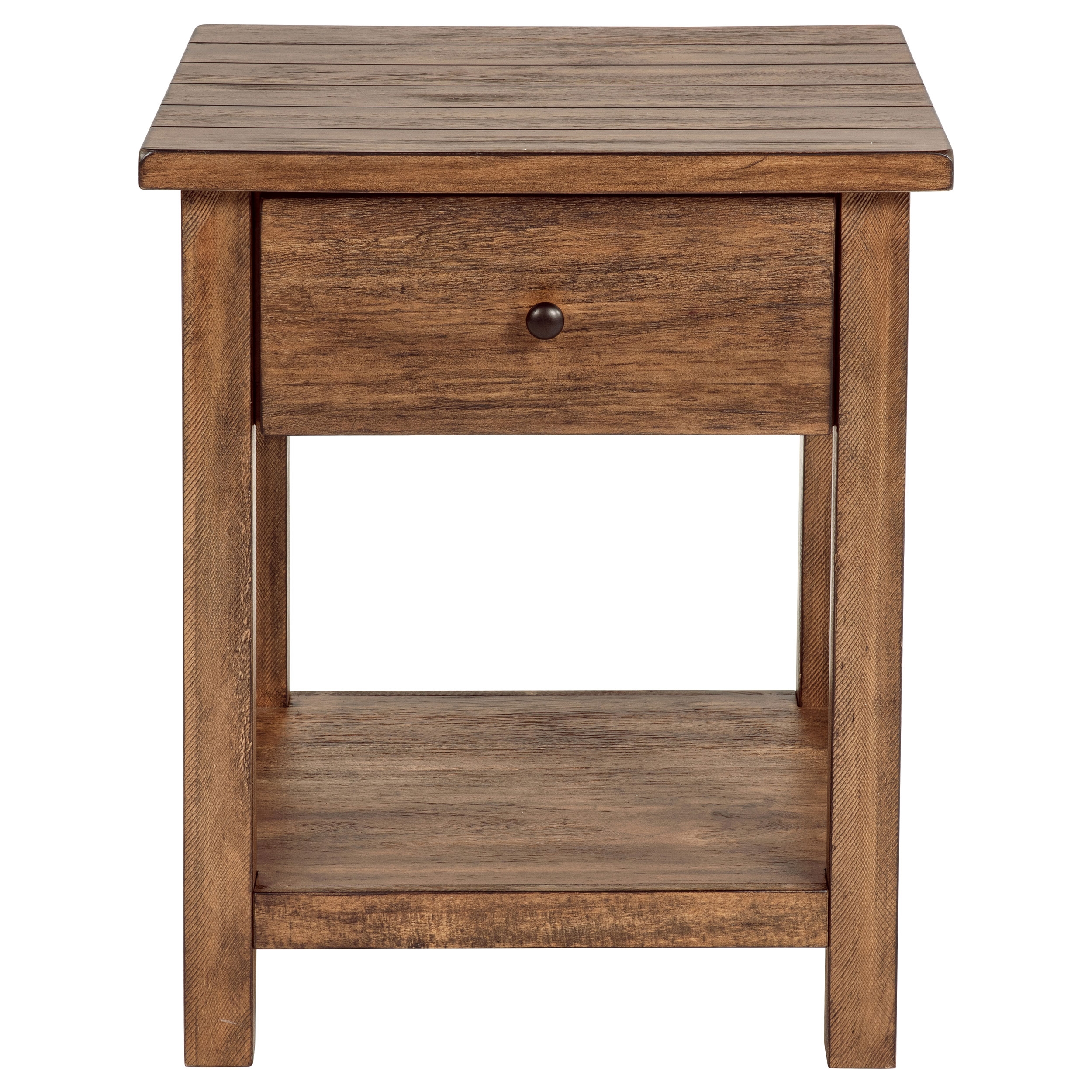 Coaster Payne Wood End Table w/ Shelf