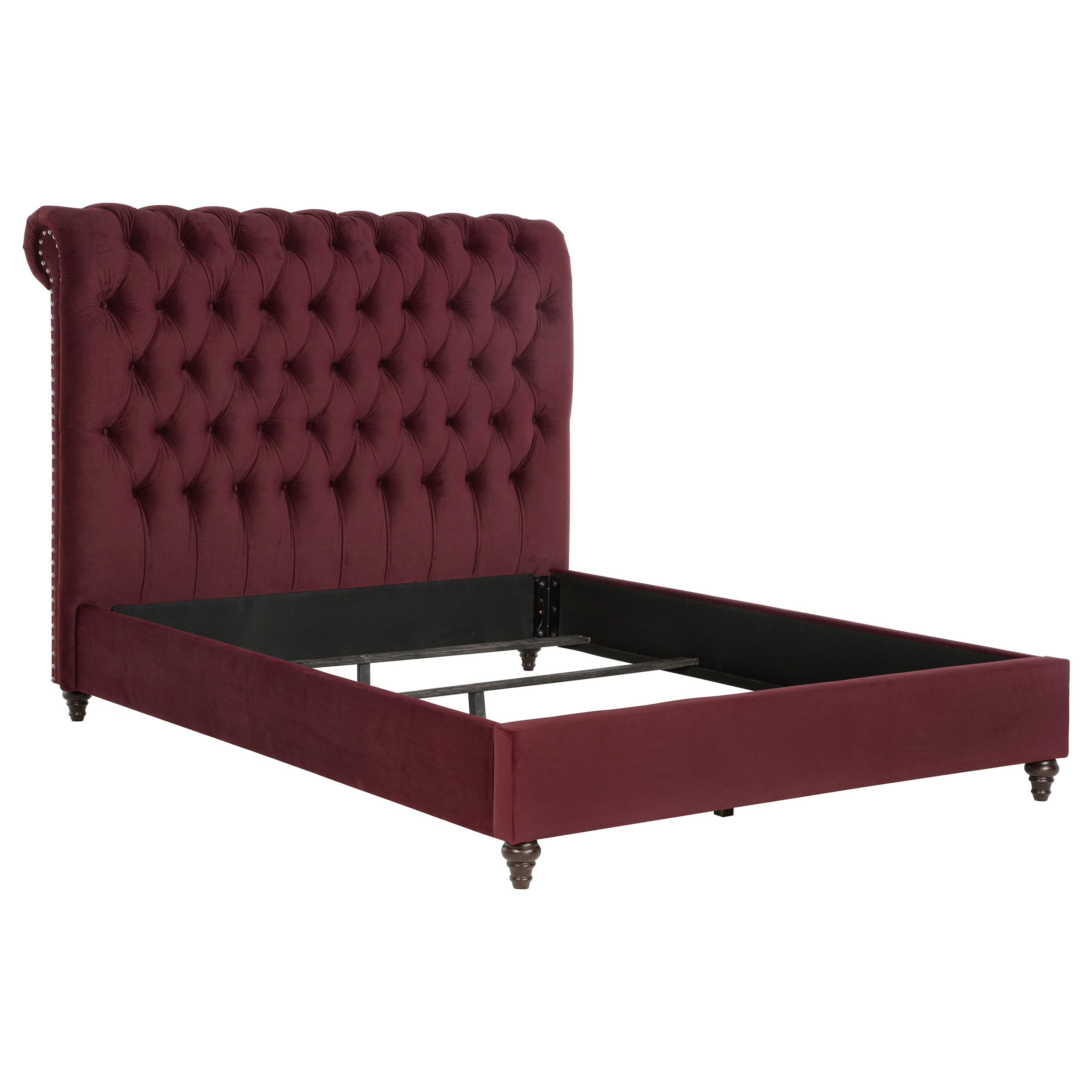Devon 4-piece Queen Bedroom Set Wine Red and