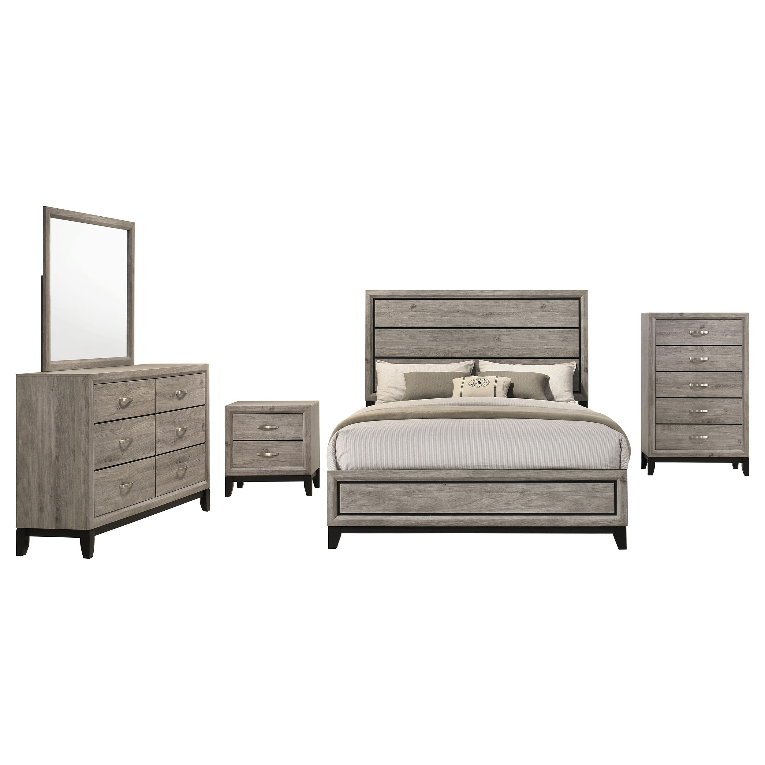 Coaster Watson Watson Five-piece Cal King Bedroom Set