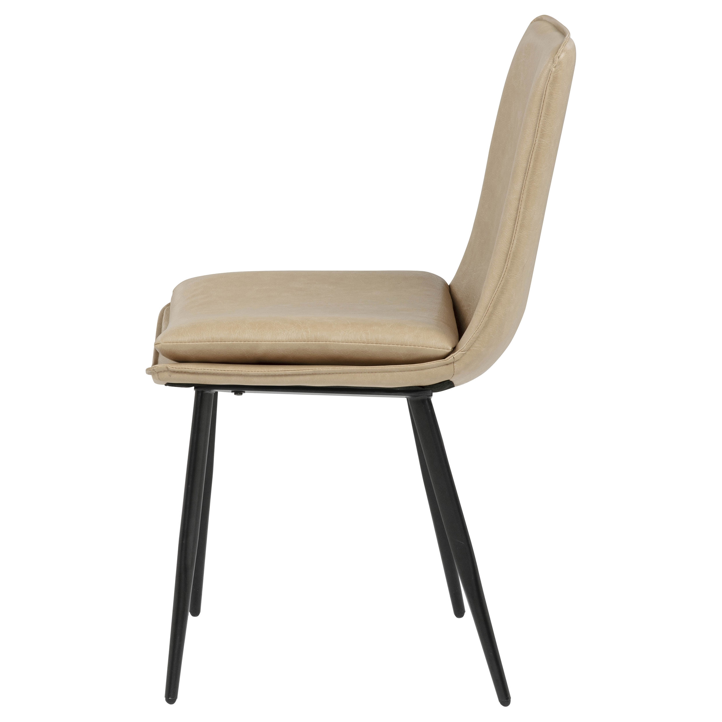 Coaster Ortega Dining Side Chair Tan