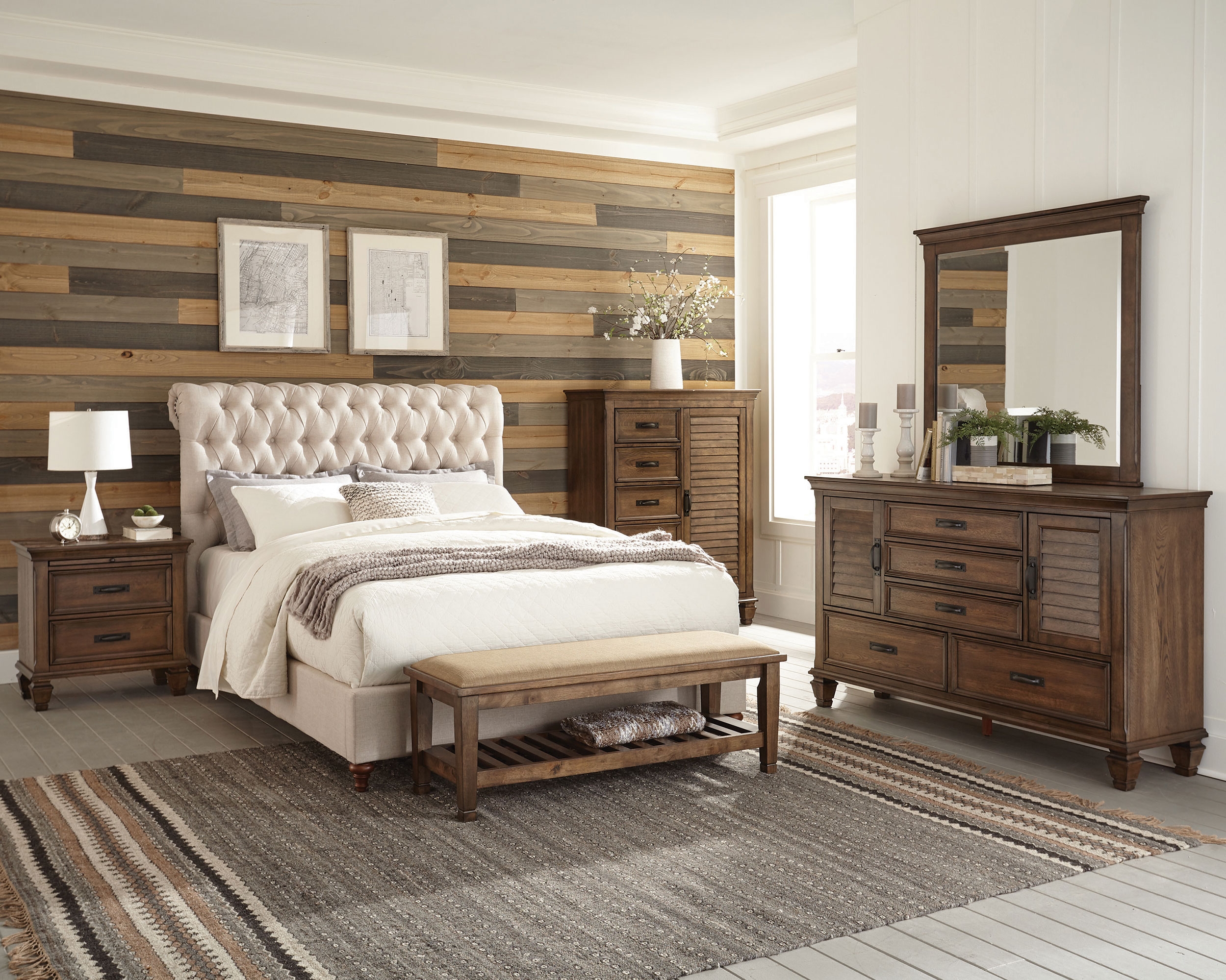 Devon 4-piece Queen Bedroom Set and
