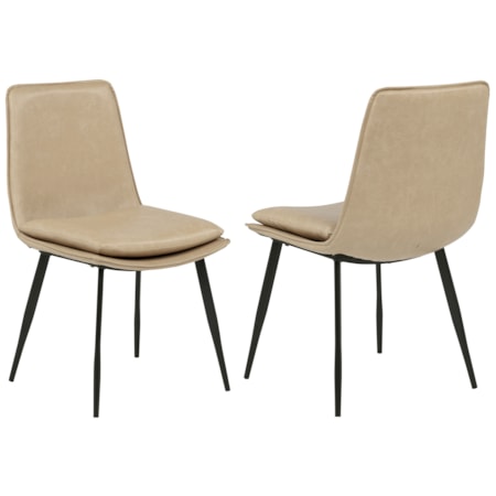 Dining Side Chair Tan