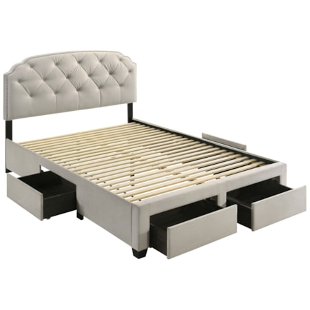 Marianna 4-drawer Full Storage Bed