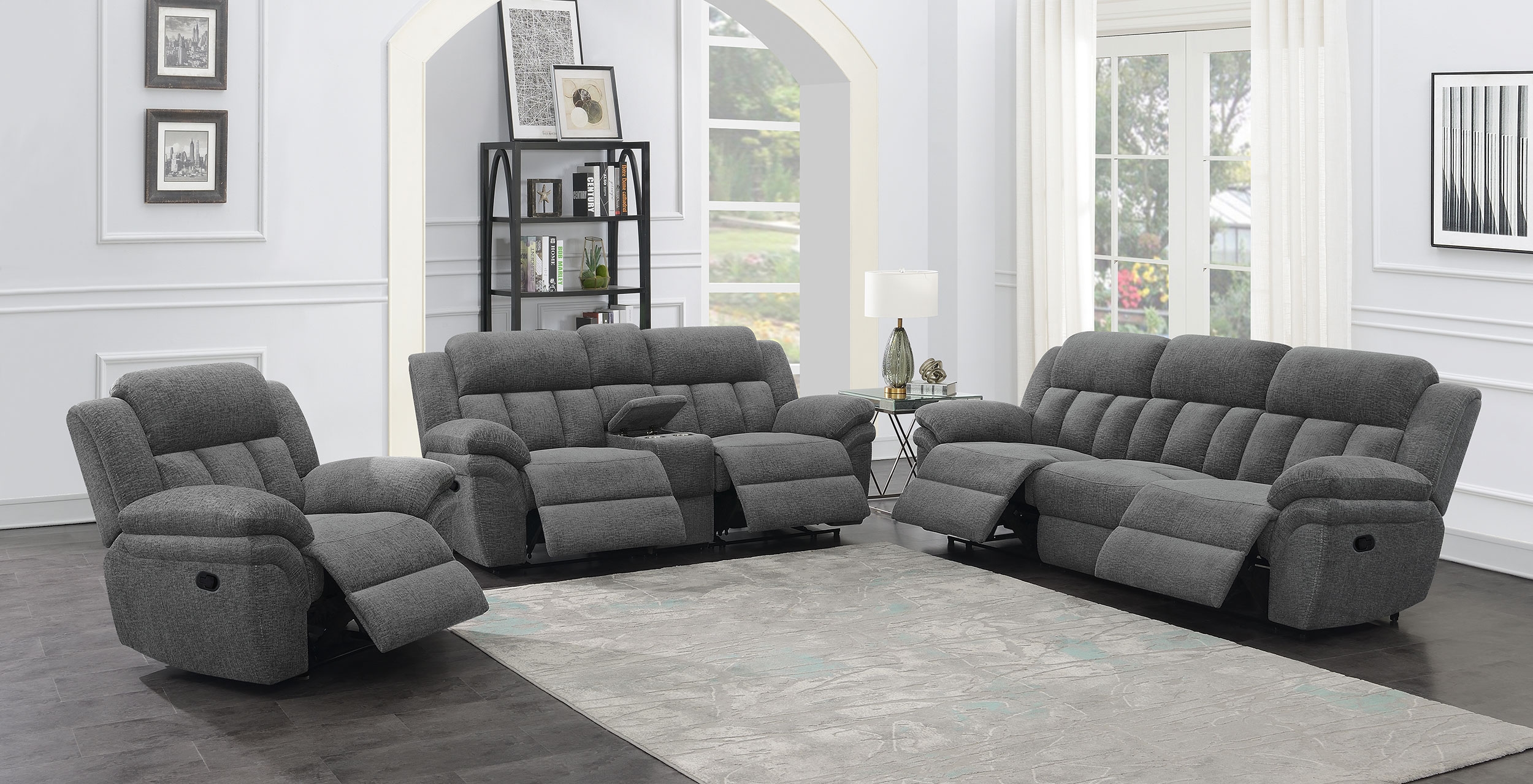 Coaster Bahrain Motion Sofa
