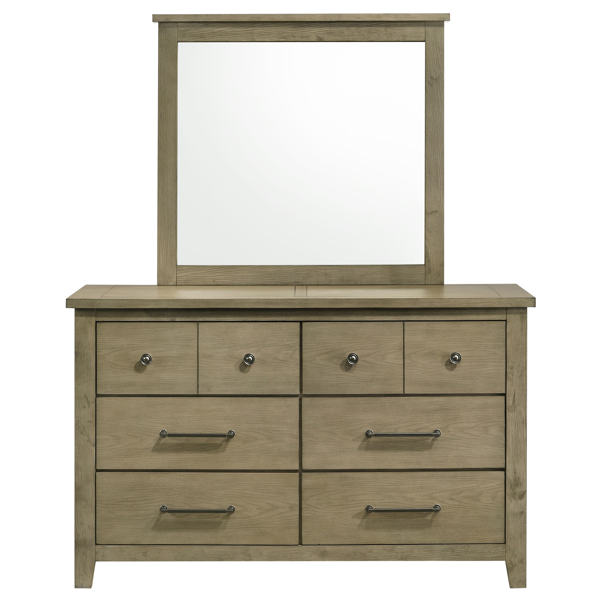 Hazlewood Bedroom Dresser w/ Mirror Vineyard