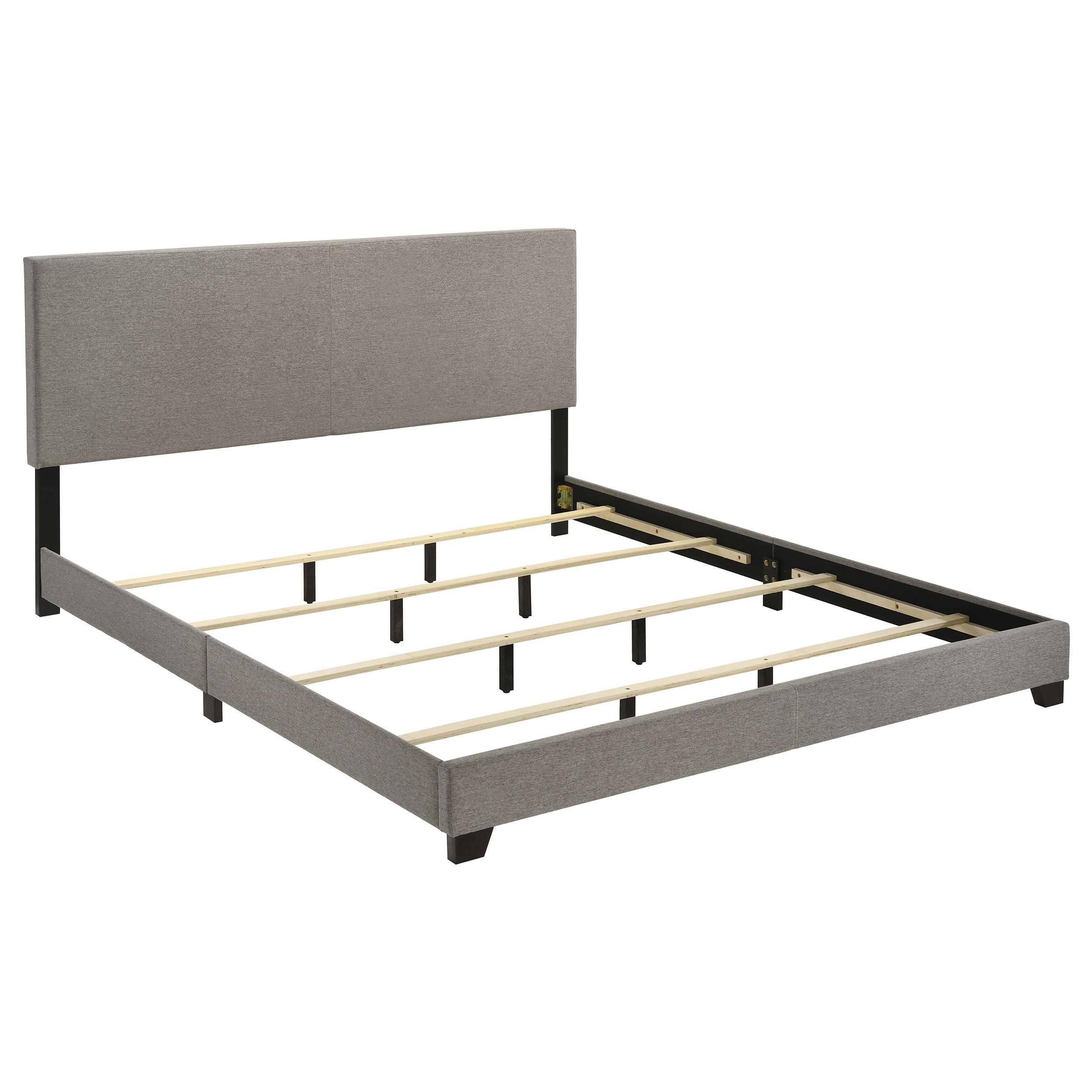 Fabric King Panel Bed