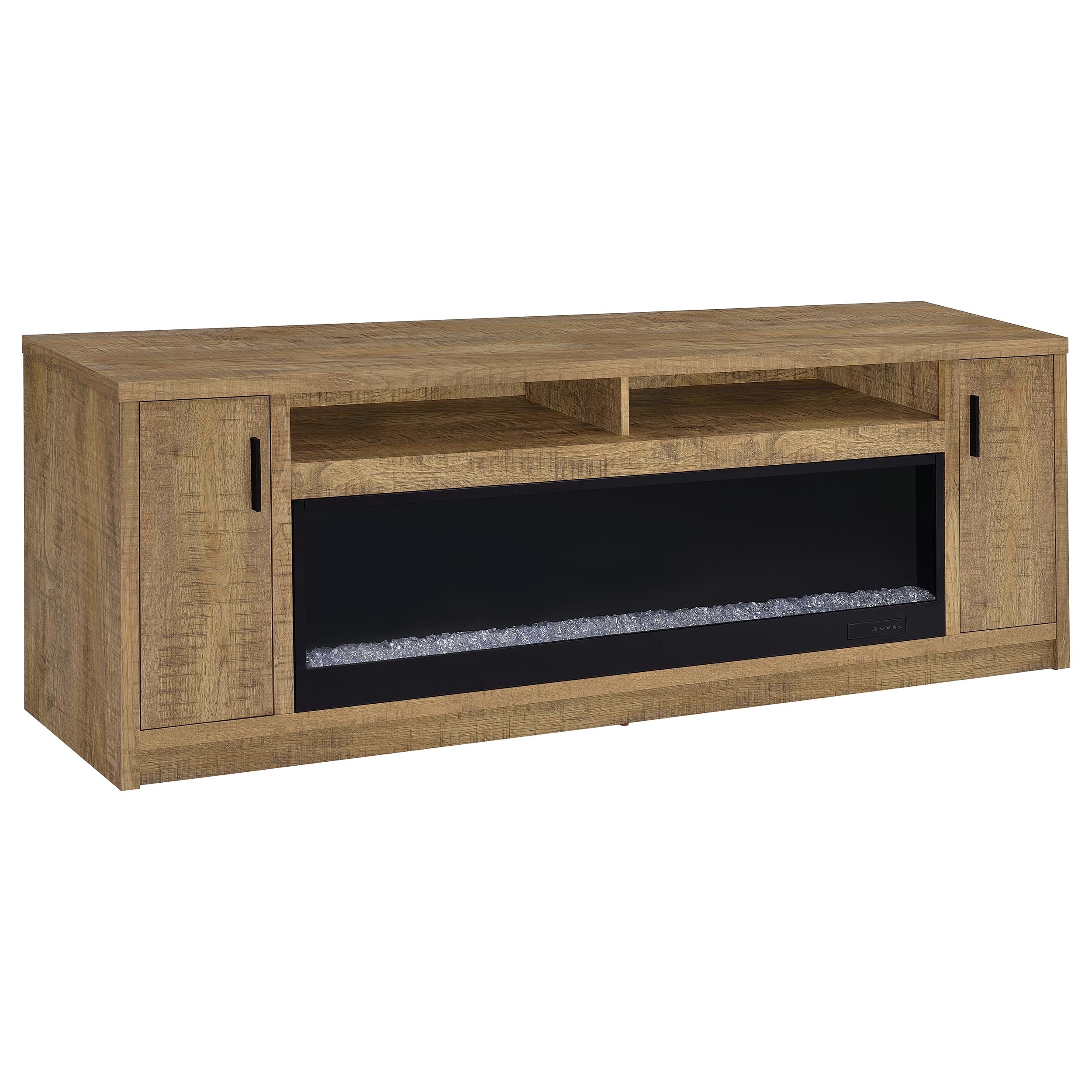 Eddy TV Stand Fireplace Media Console