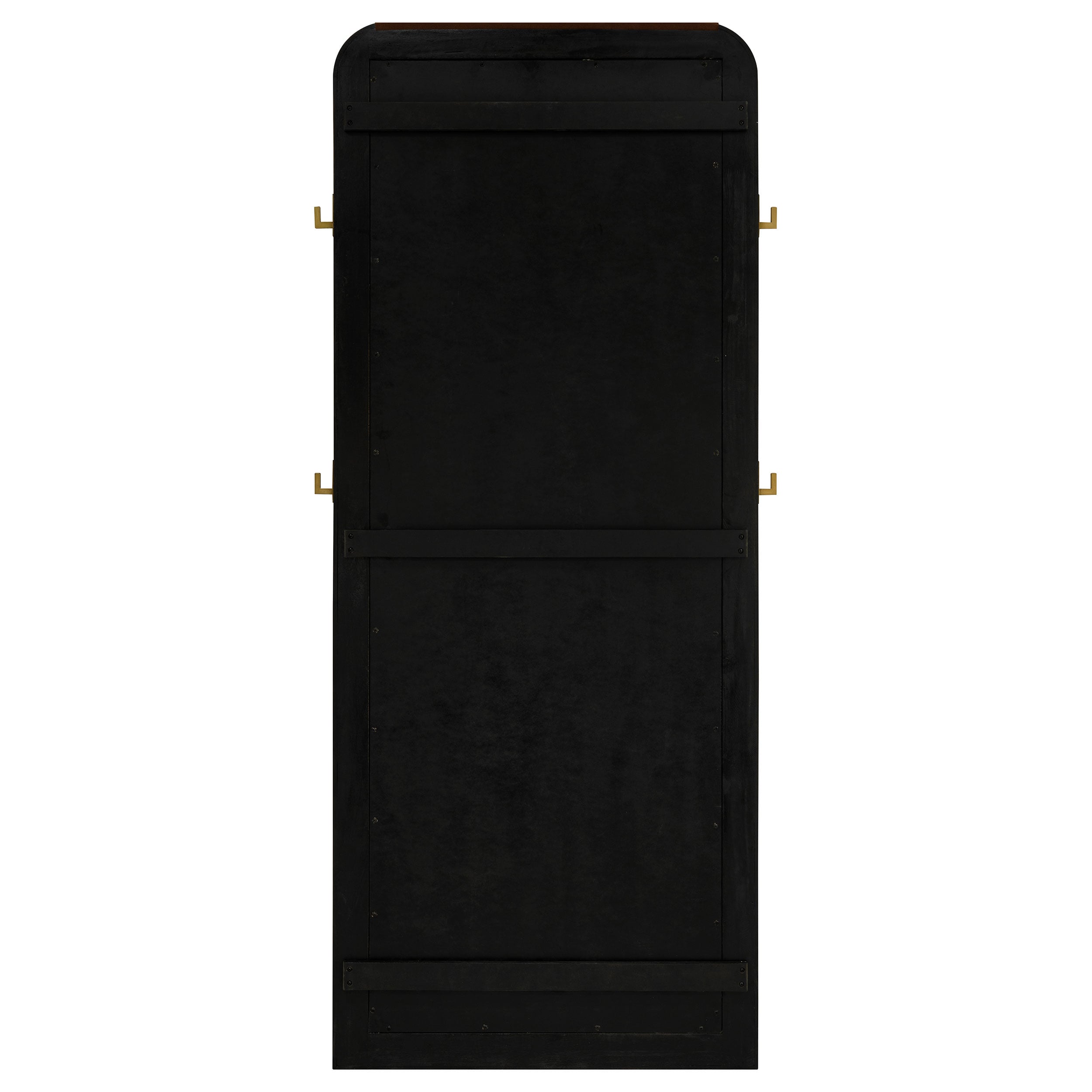Coaster Arini Cane Weave Full Length Standing Floor Mirror