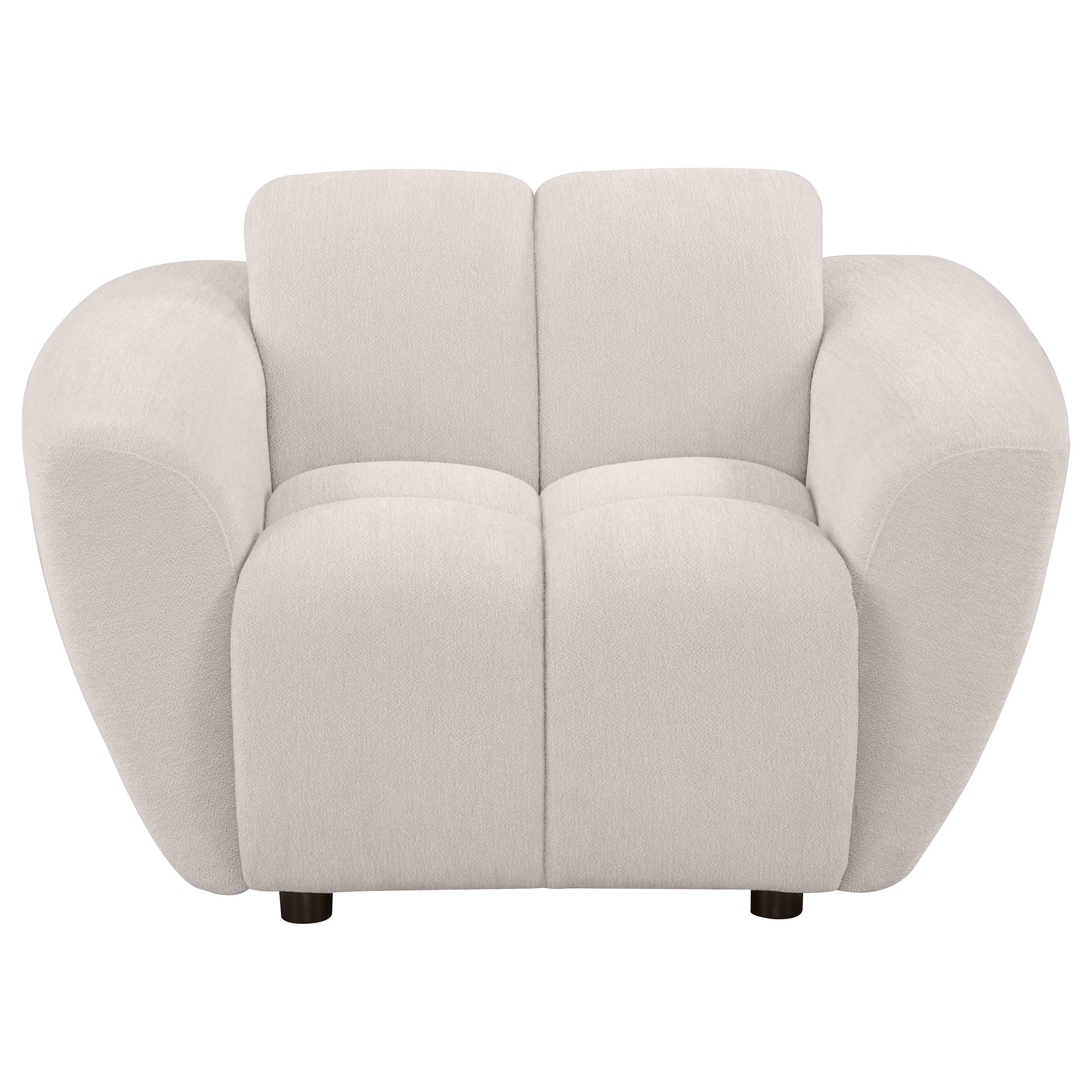 Coaster Destino Destino Chenille Splayed Arm Accent Chair