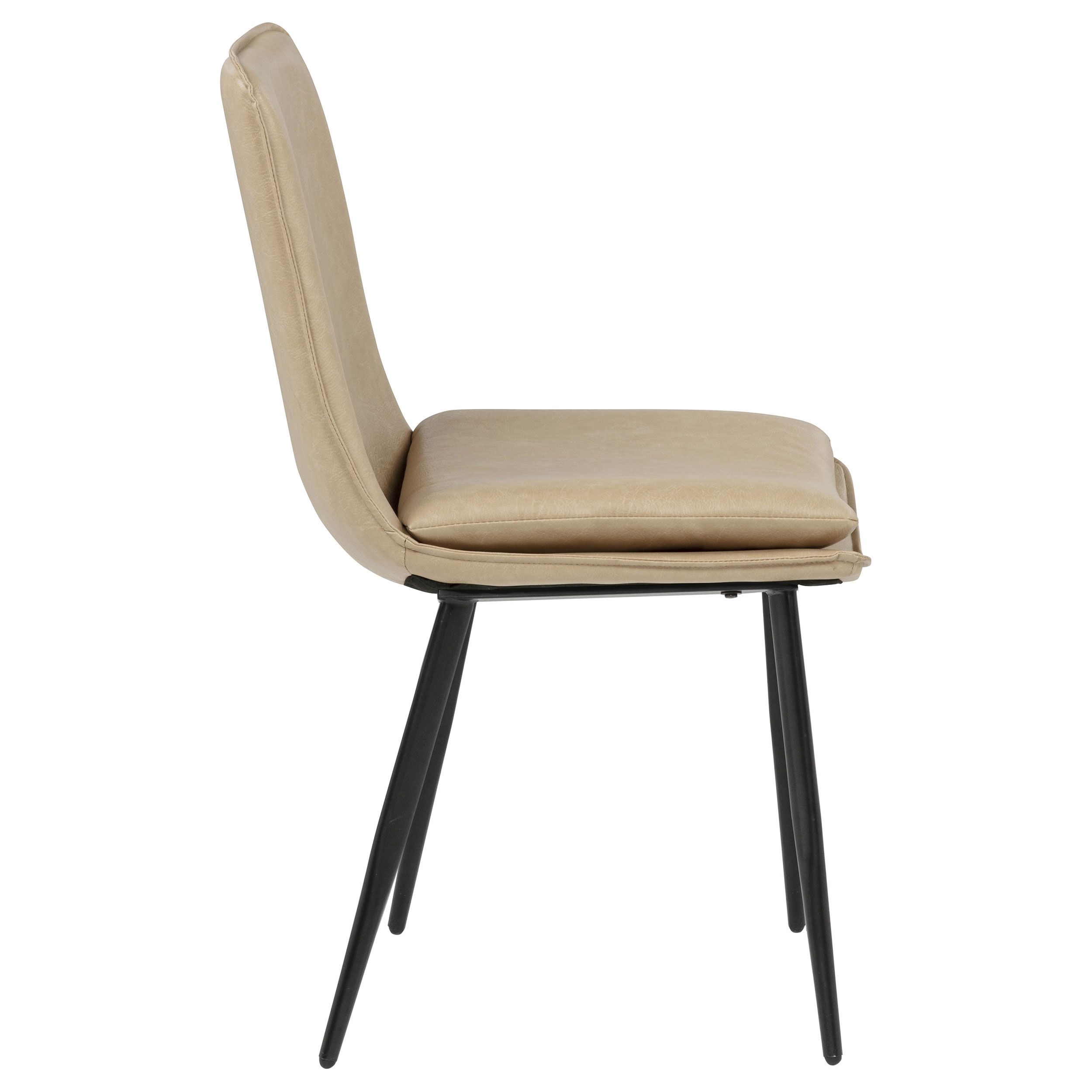 Coaster Ortega Dining Side Chair Tan
