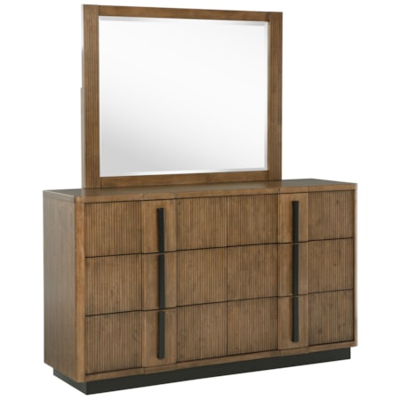 Terrace Dresser and Mirror Ash