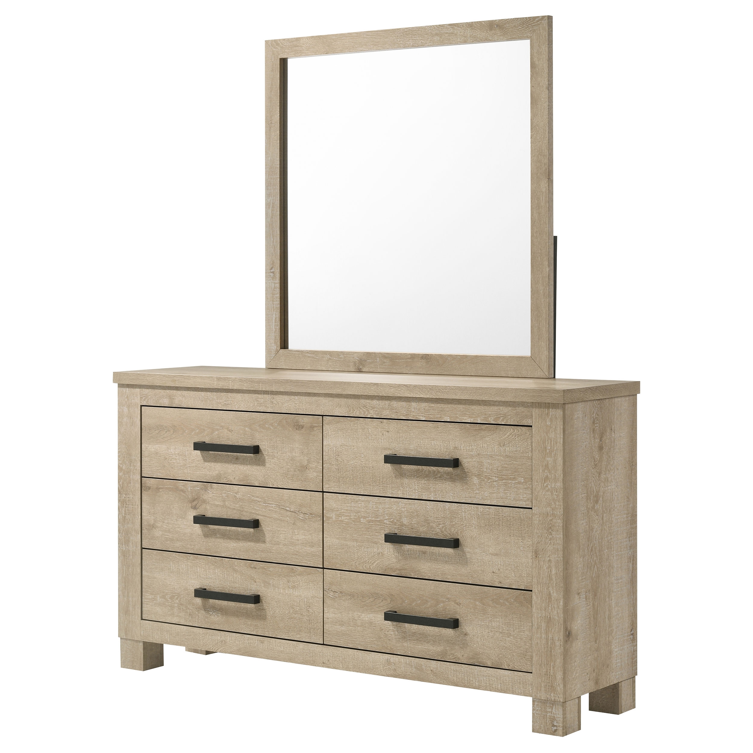 Oakglen Bedroom Dresser and Mirror