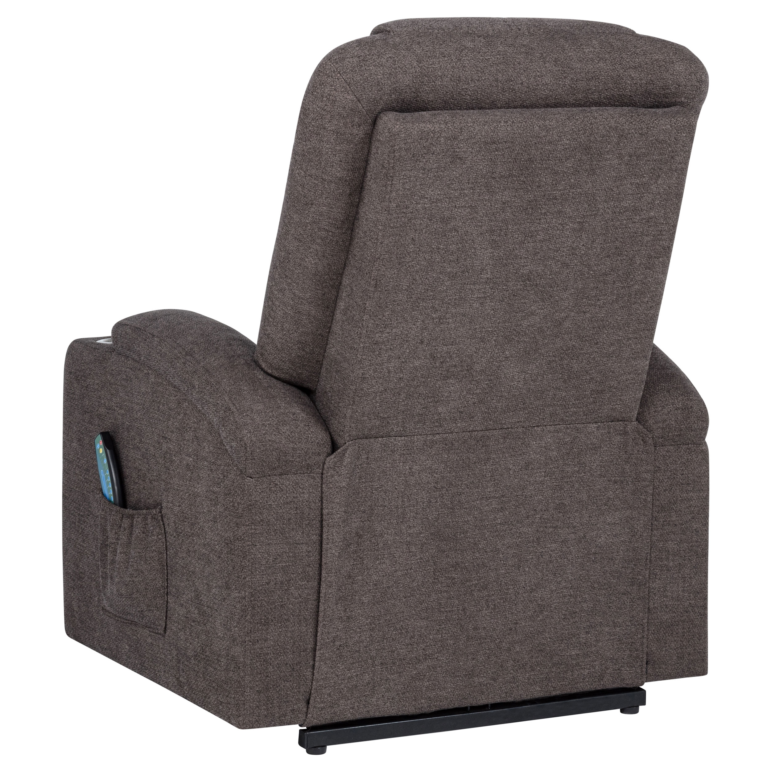 Coaster Louie Louie Chenille Power Lift Massage Chair