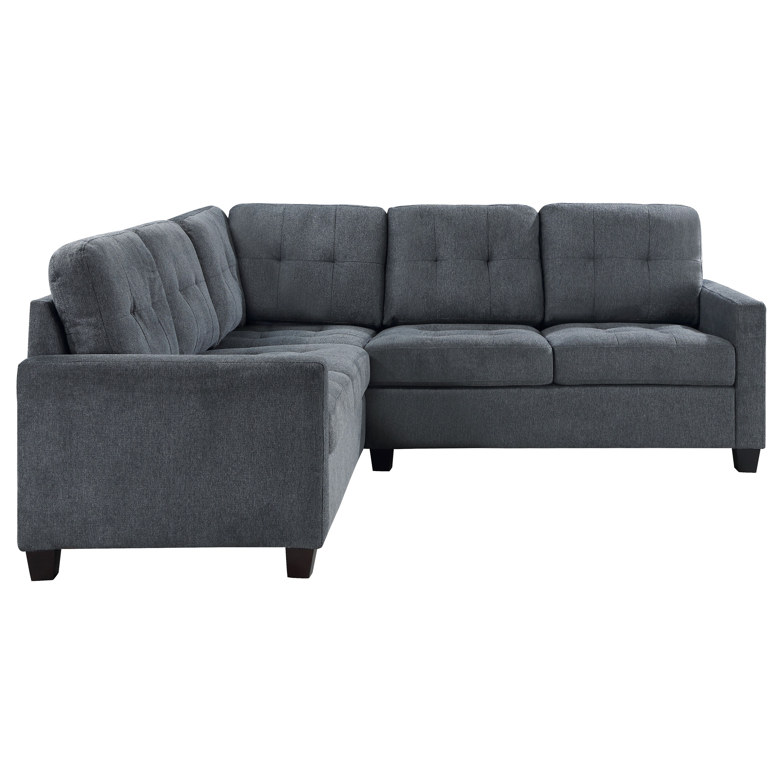 Georgina Sectional Sofa Steel
