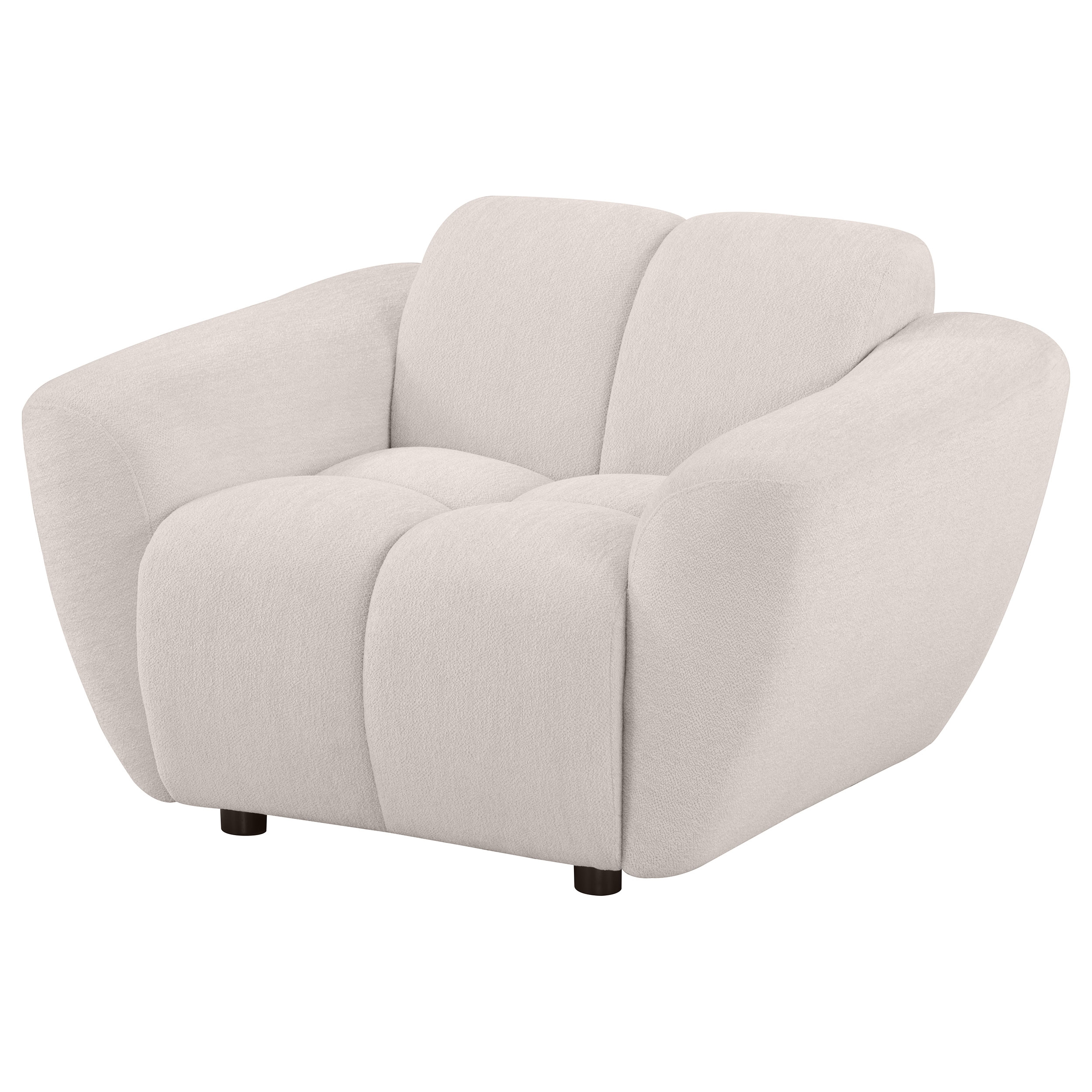 Coaster Destino Destino Chenille Splayed Arm Accent Chair
