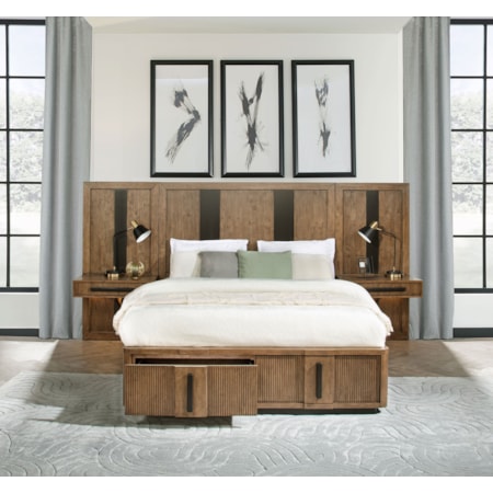 Terrace Queen Storage Bed Ash
