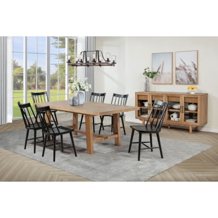 Middleton Extension Leaf Dining Set