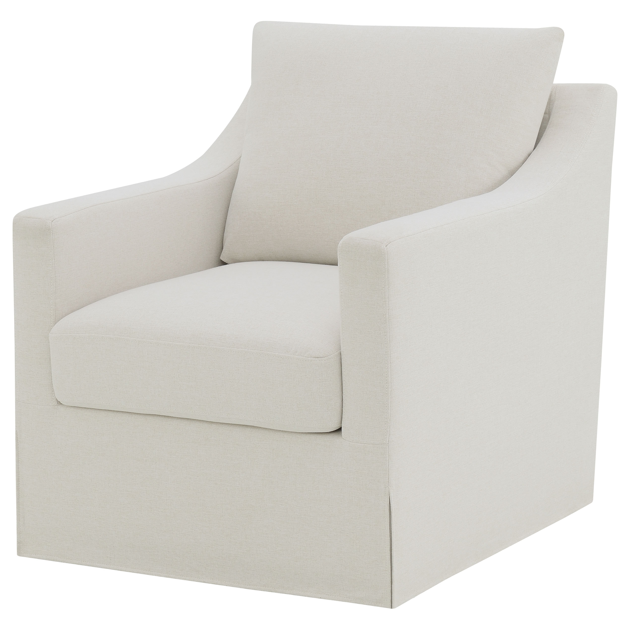 Winter Accent Swivel Chair